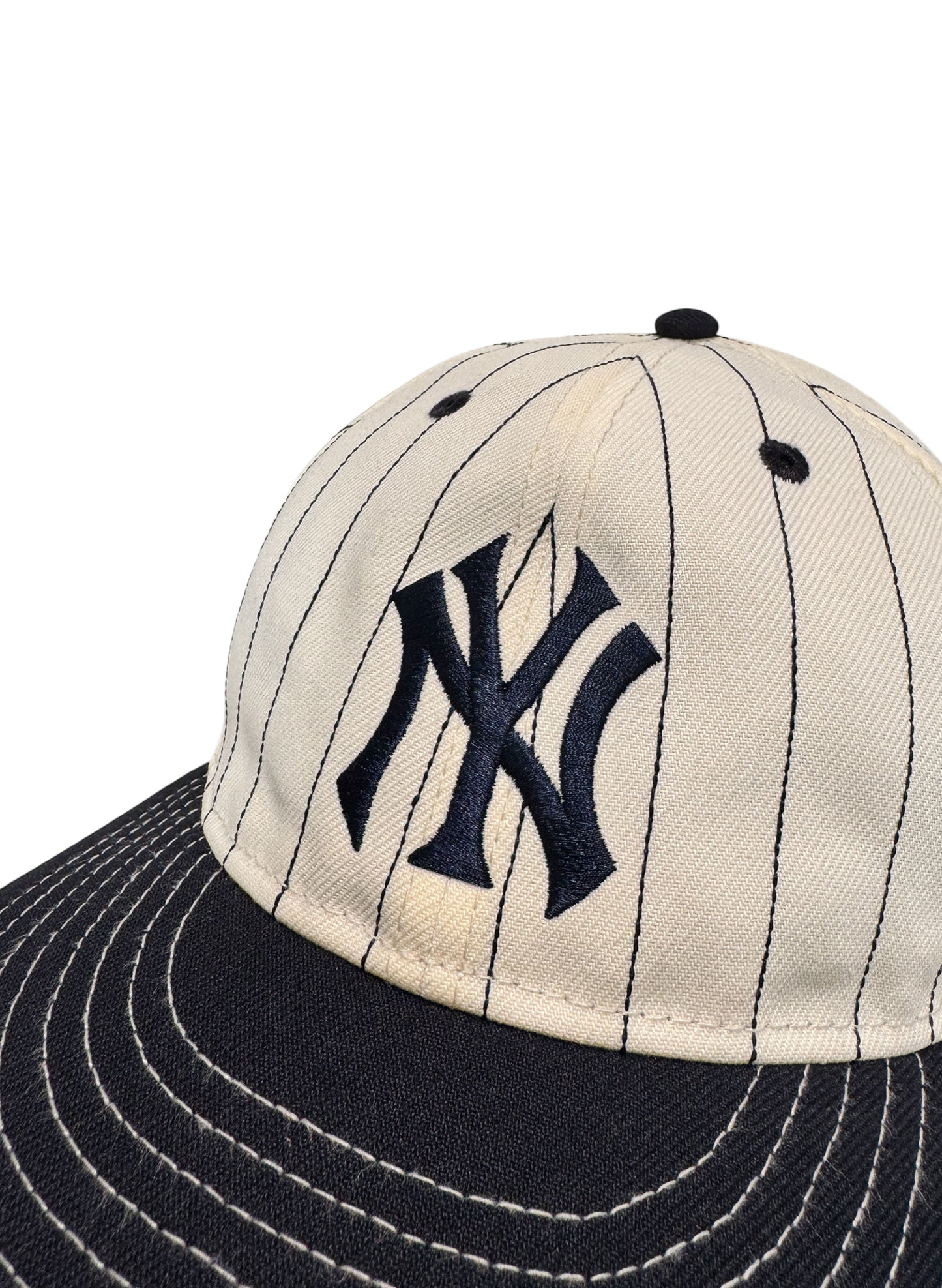 (SUP-516) NEWERA NEW YORK YANKEES PINSTRIPE RC 59FIFTY CAP