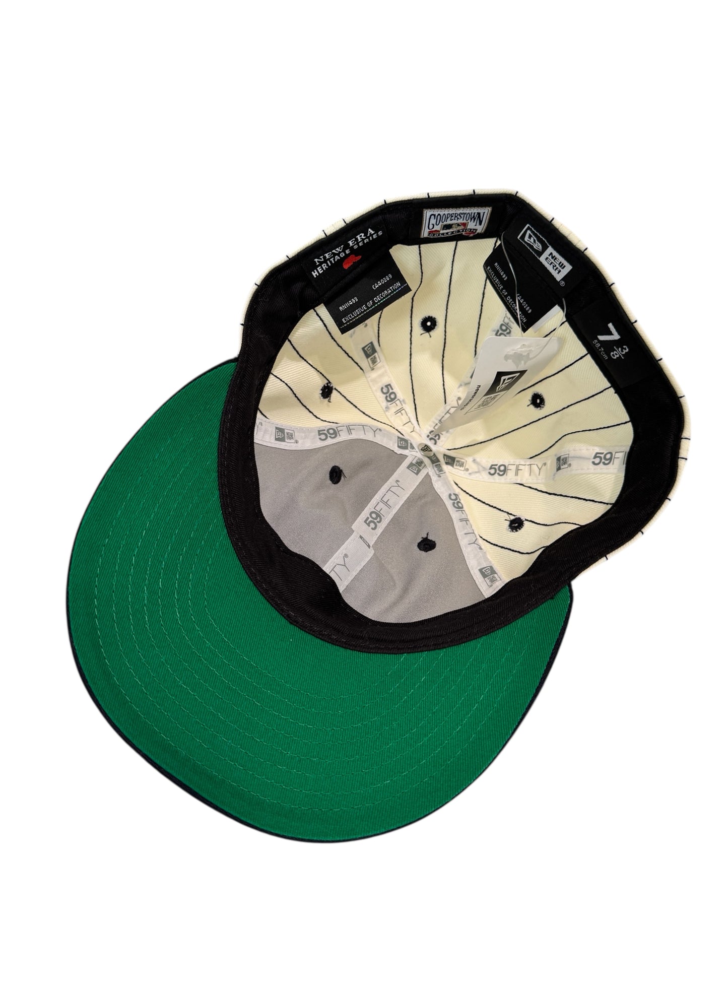 (SUP-516) NEWERA NEW YORK YANKEES PINSTRIPE RC 59FIFTY CAP