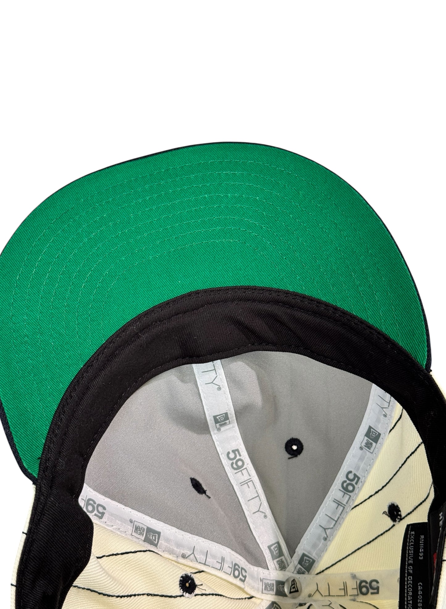 (SUP-516) NEWERA NEW YORK YANKEES PINSTRIPE RC 59FIFTY CAP