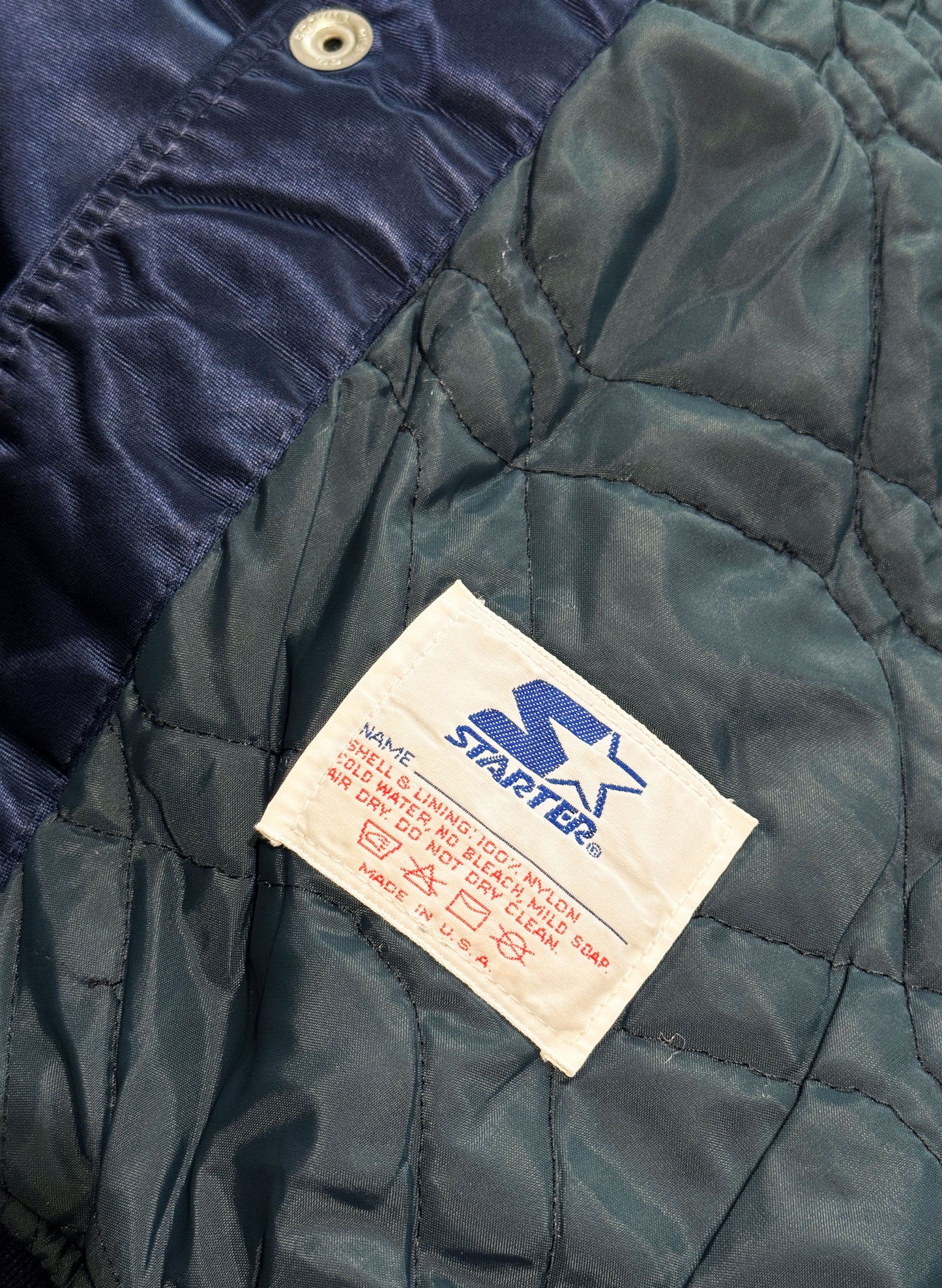 (SUP-545) STARTER NEW YORK YANKEES NYLON STADIUM JACKET - MADE IN U.S.A.