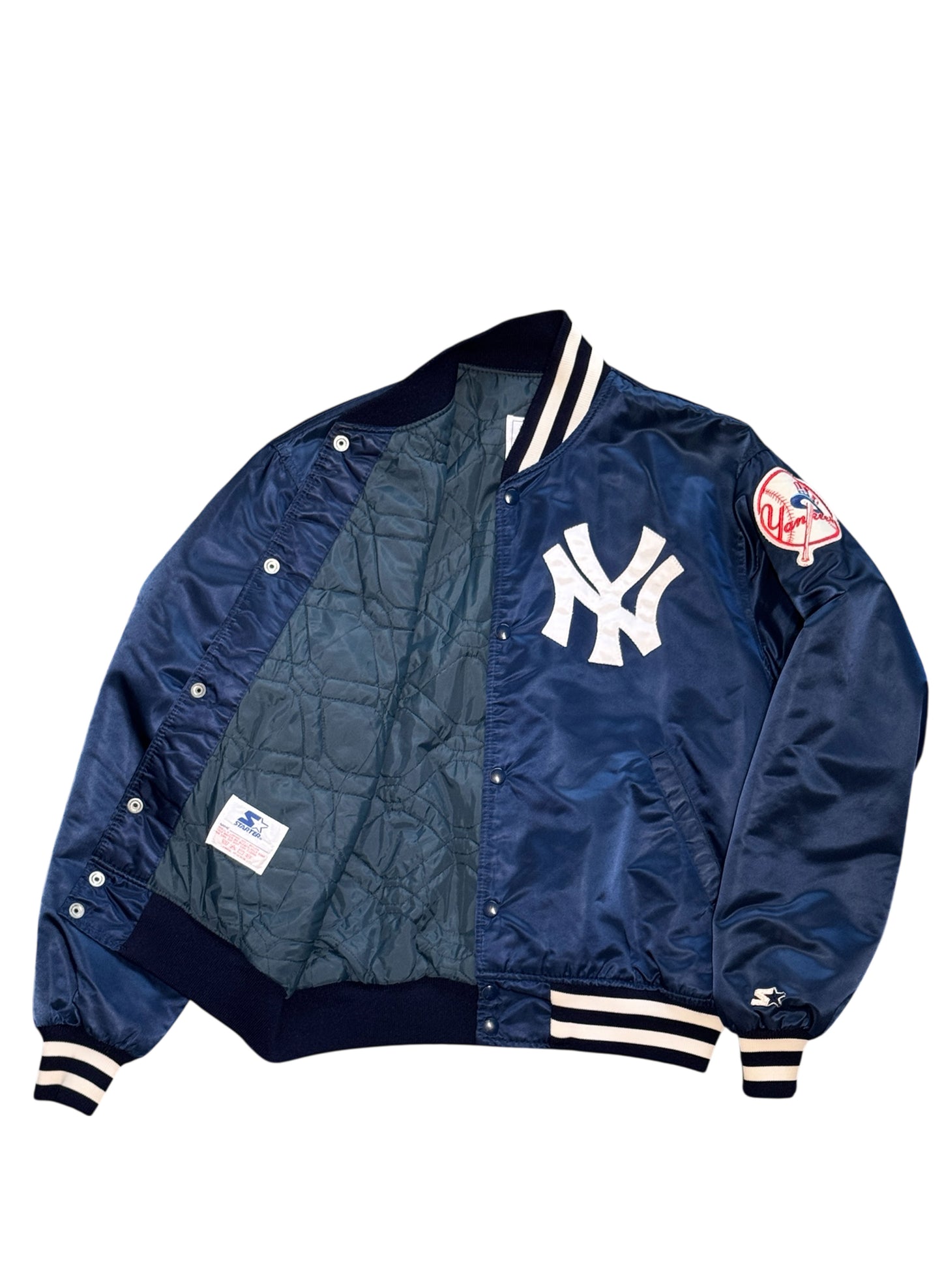 (SUP-545) STARTER NEW YORK YANKEES NYLON STADIUM JACKET - MADE IN U.S.A.