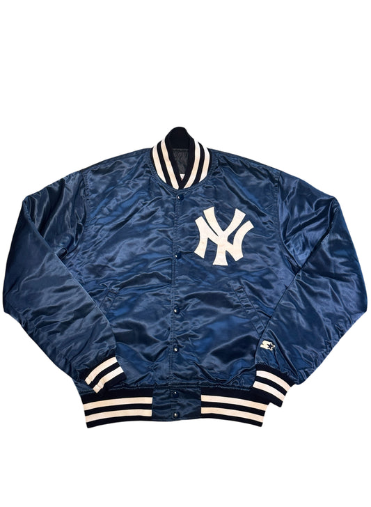 (SUP-544) STARTER NEW YORK YANKEES NYLON STADIUM JACKET - MADE IN U.S.A.