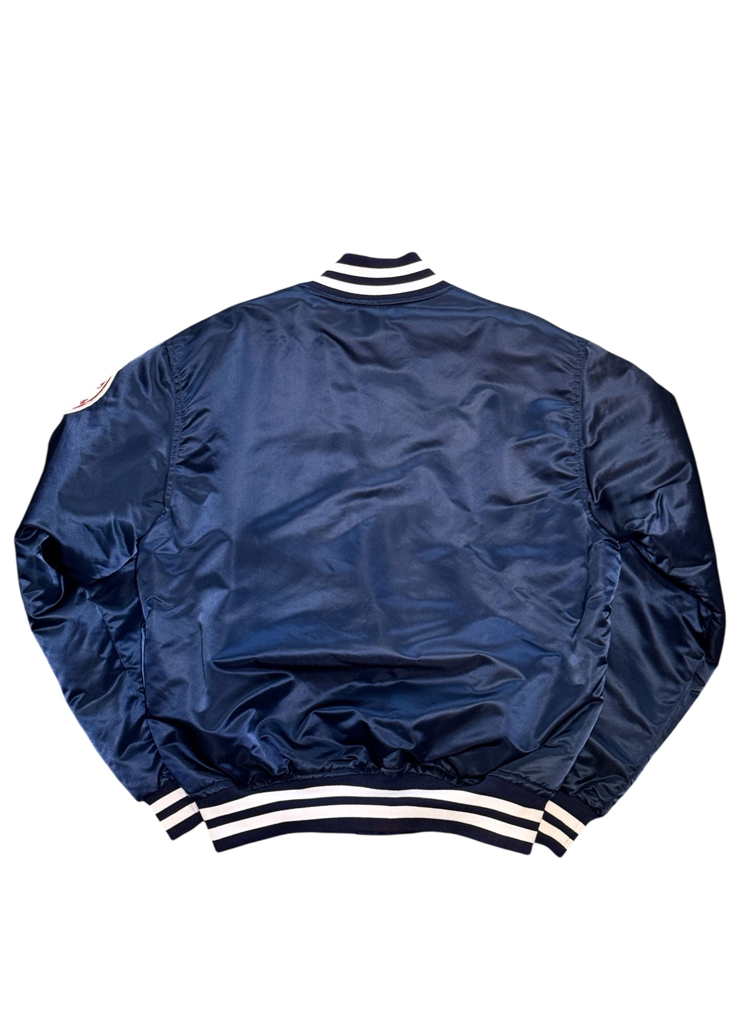 (SUP-551) STARTER NEW YORK YANKEES NYLON STADIUM JACKET - L - MADE IN U.S.A.