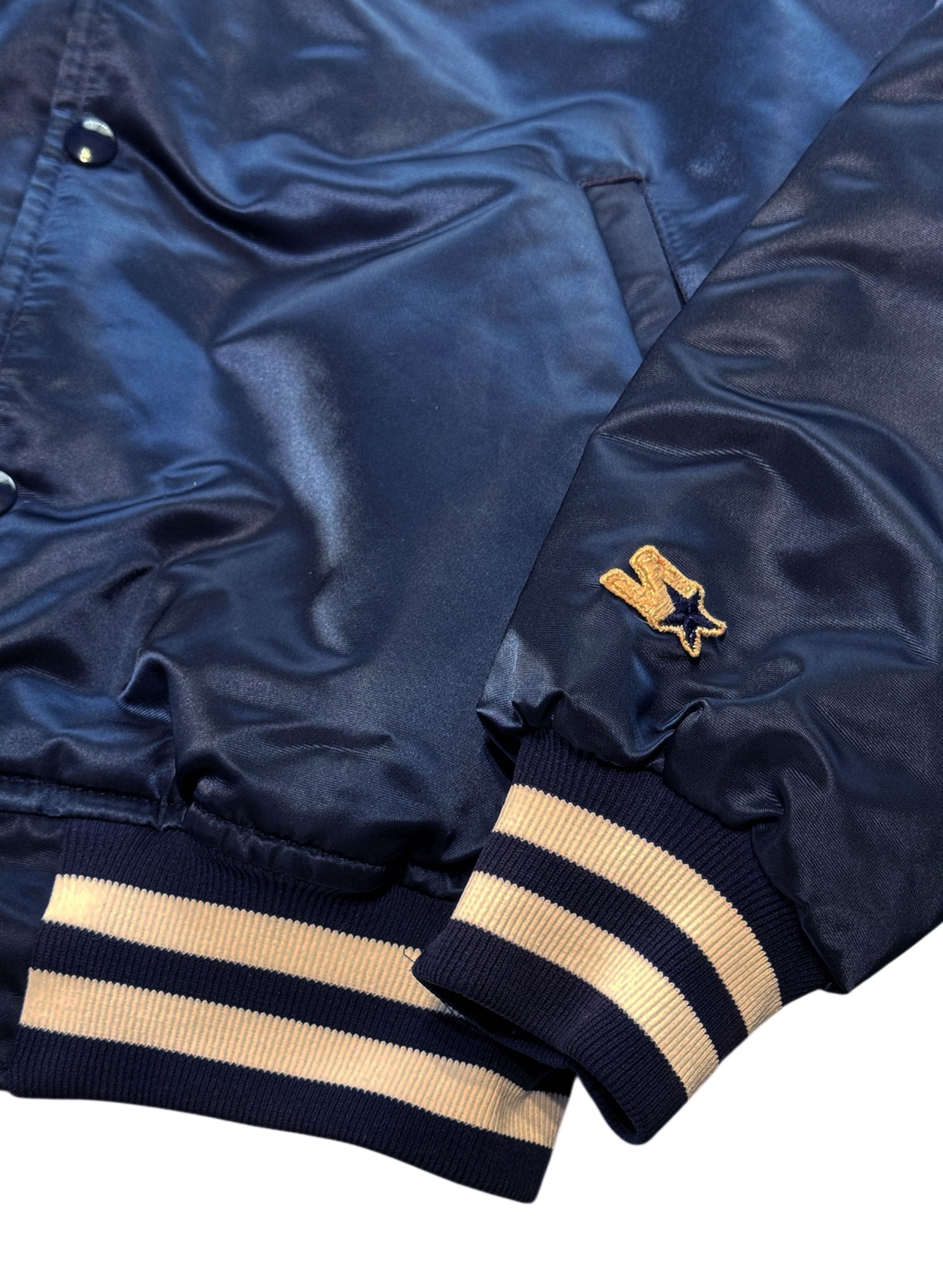 (SUP-551) STARTER NEW YORK YANKEES NYLON STADIUM JACKET - L - MADE IN U.S.A.