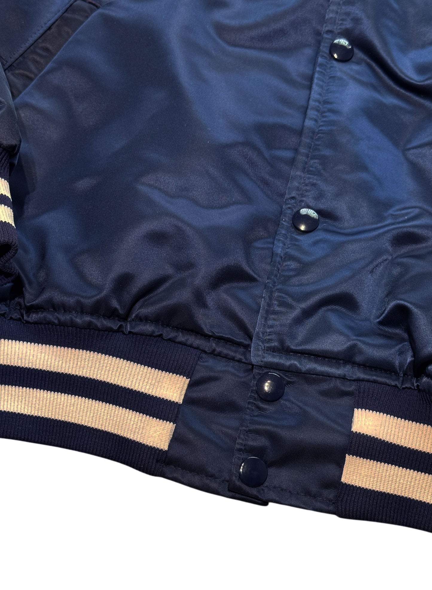 (SUP-551) STARTER NEW YORK YANKEES NYLON STADIUM JACKET - L - MADE IN U.S.A.