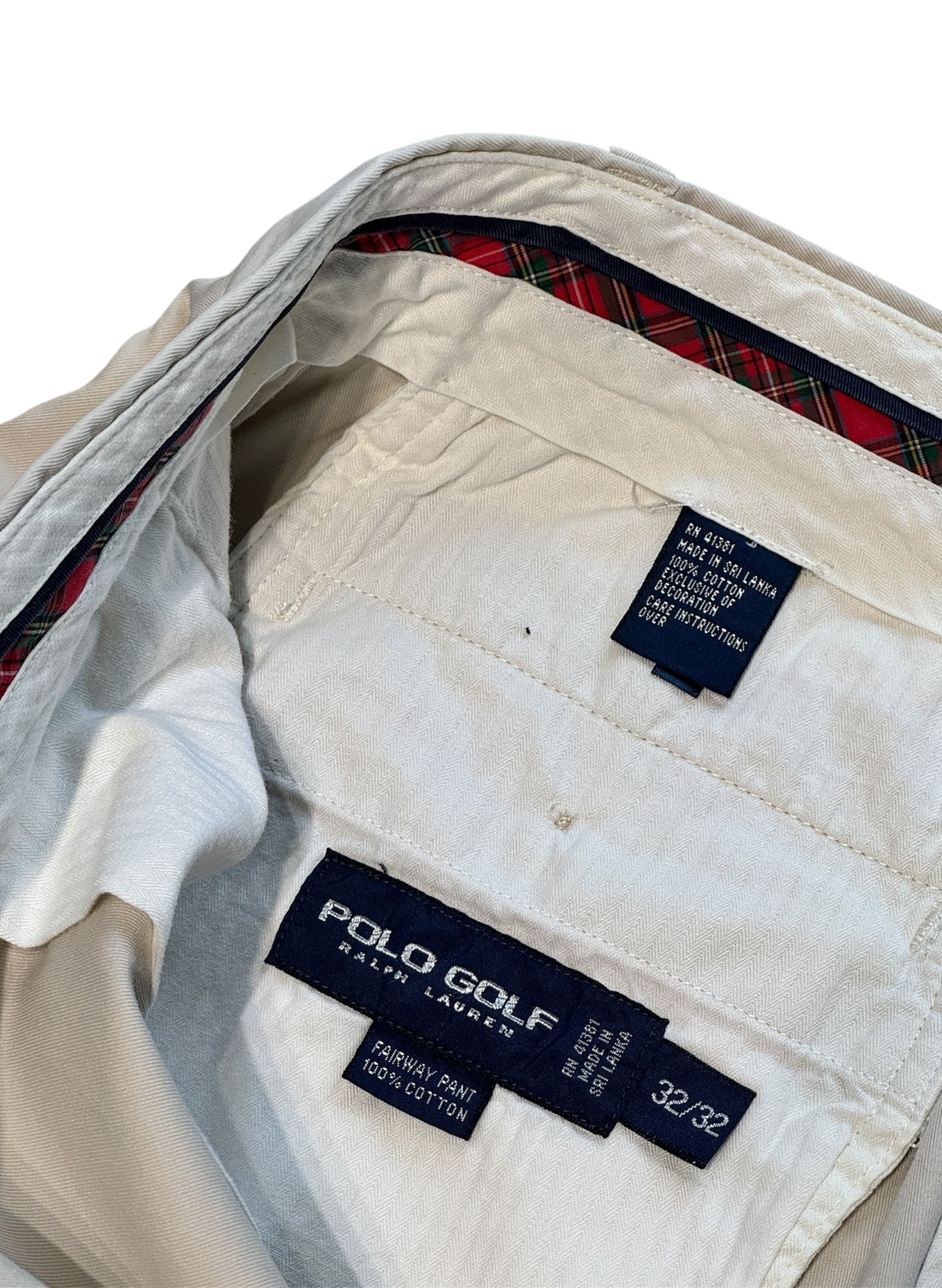 (SUP-478) POLO GOLF 2TUCK CHINO TROUSERS - FAIRWAY PANT