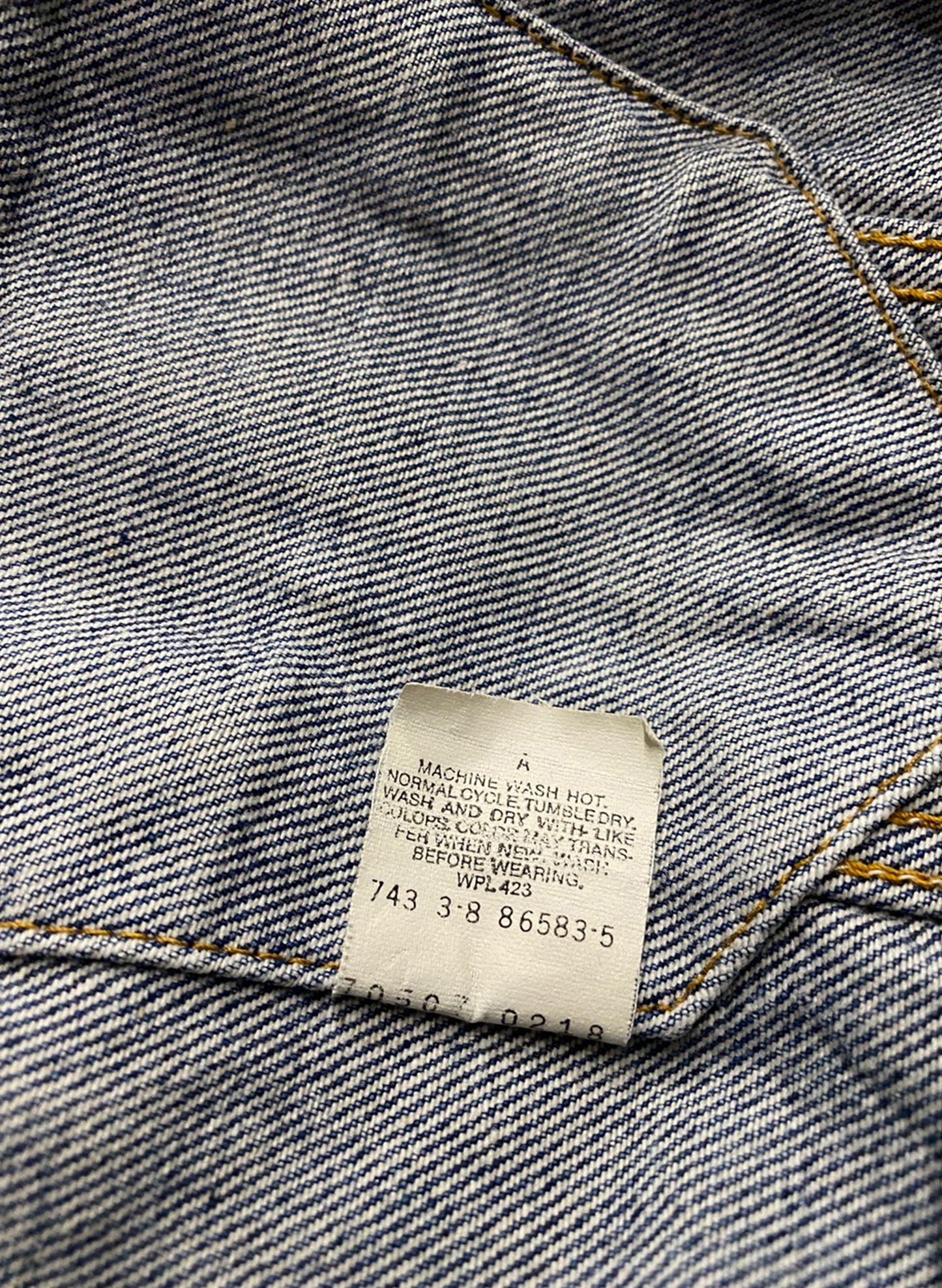 LEVI’S 70507 - 0218（SUP-019）