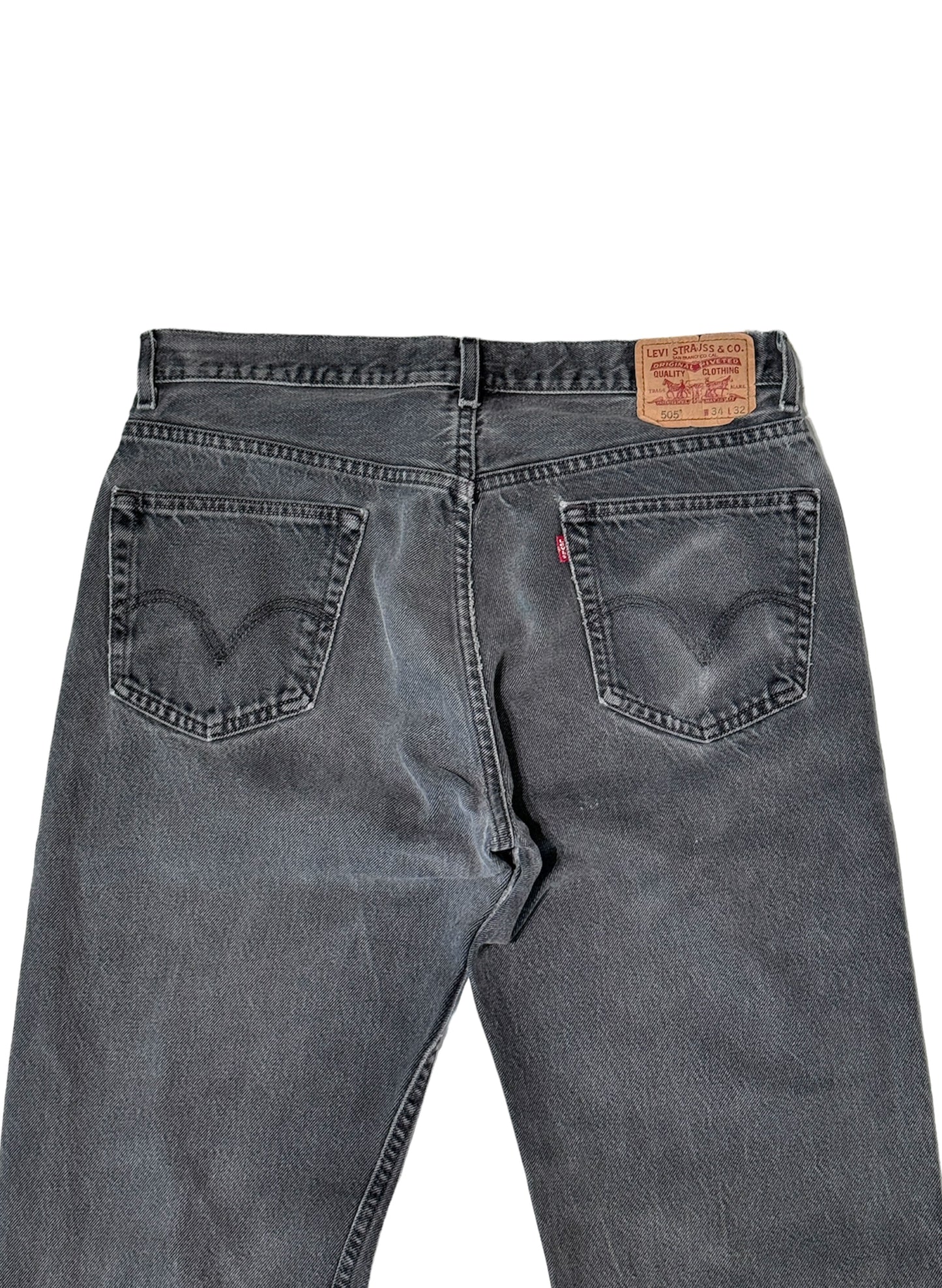 (SUP-049)  LEVI’S 505 - BLACK FADE（W34）