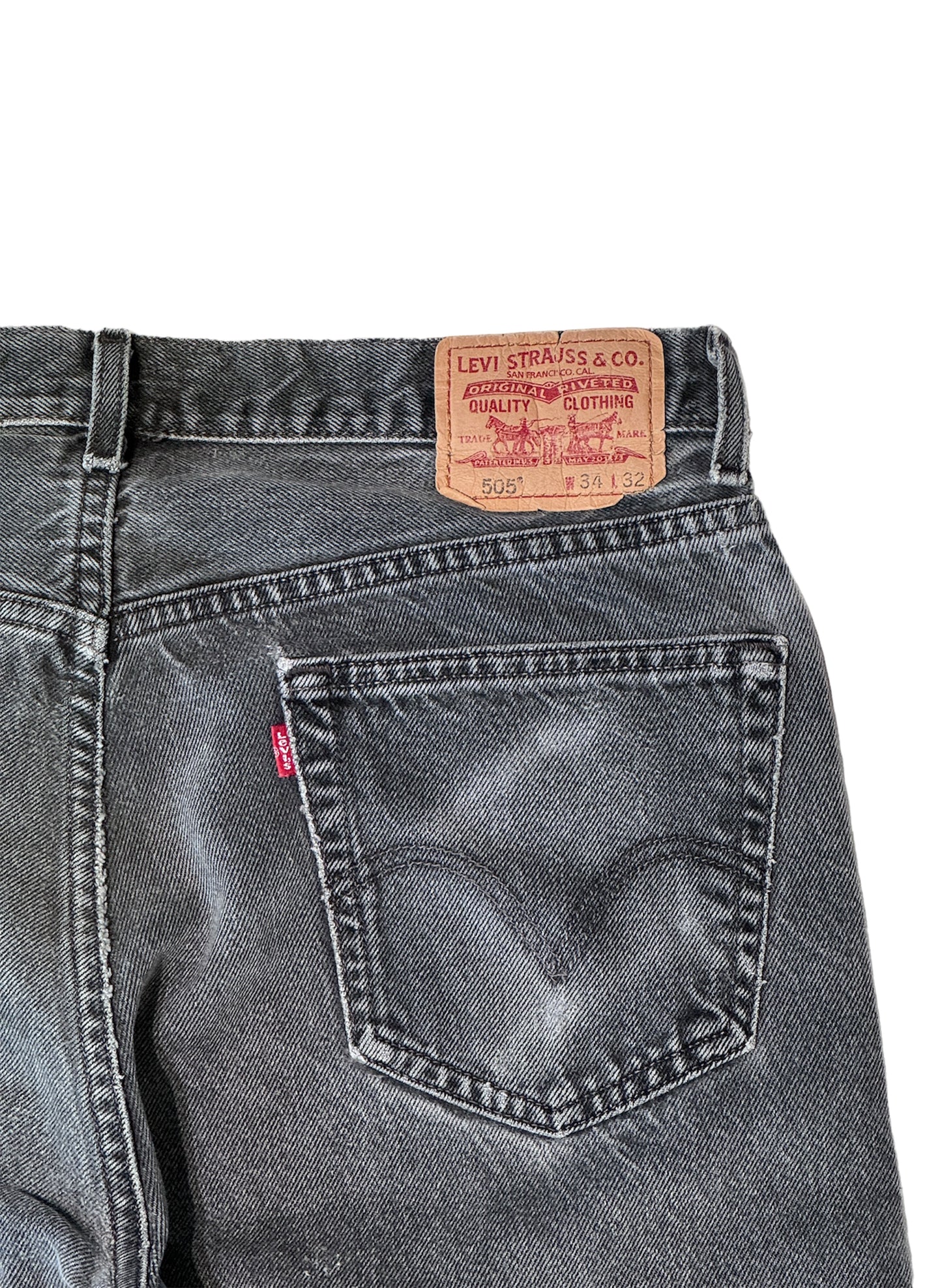 (SUP-049)  LEVI’S 505 - BLACK FADE（W34）