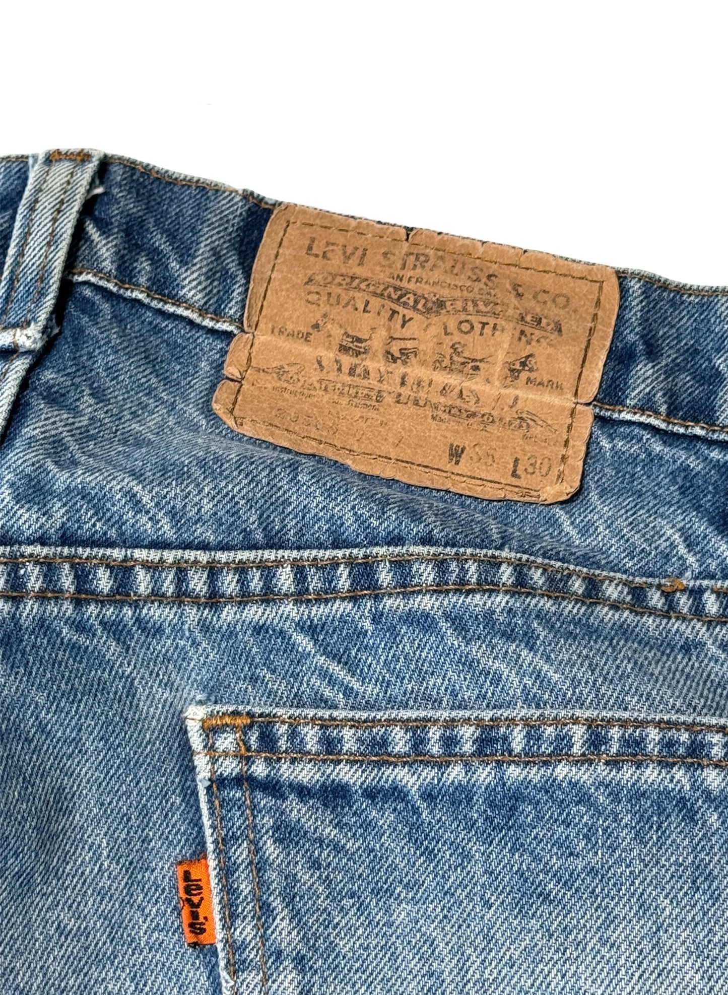 (SUP-051)  LEVI’S 505 "ORANGE TAB" - MADE IN U.S.A.（W35）