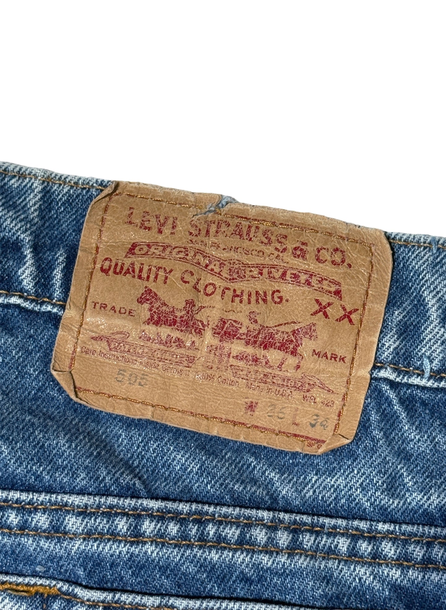 (SUP-053)  LEVI’S 505 - MADE IN U.S.A（W36）