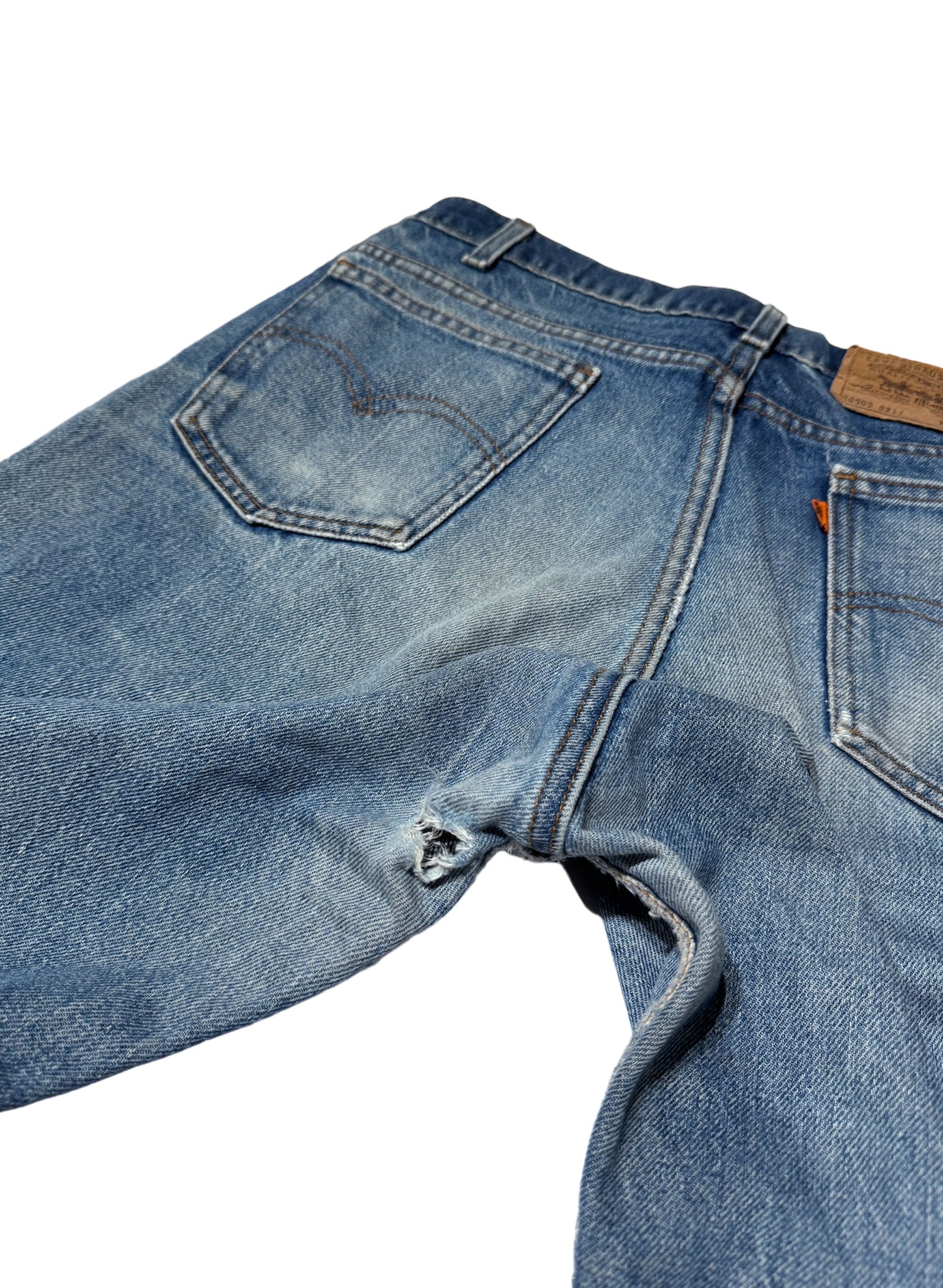 (SUP-054)  LEVI’S 505 ORANGE TAB - MADE IN U.S.A（W34）