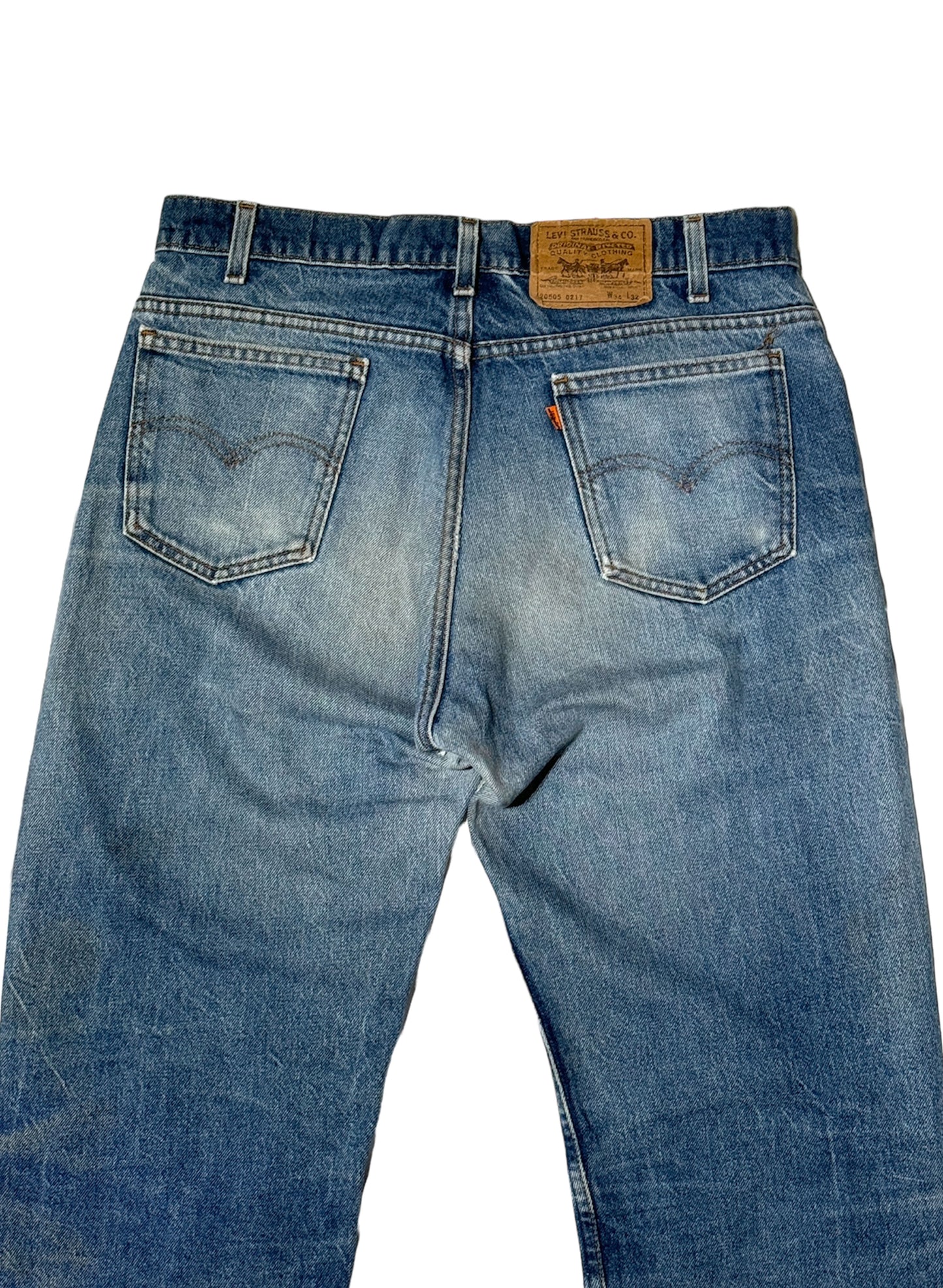 (SUP-054)  LEVI’S 505 ORANGE TAB - MADE IN U.S.A（W34）