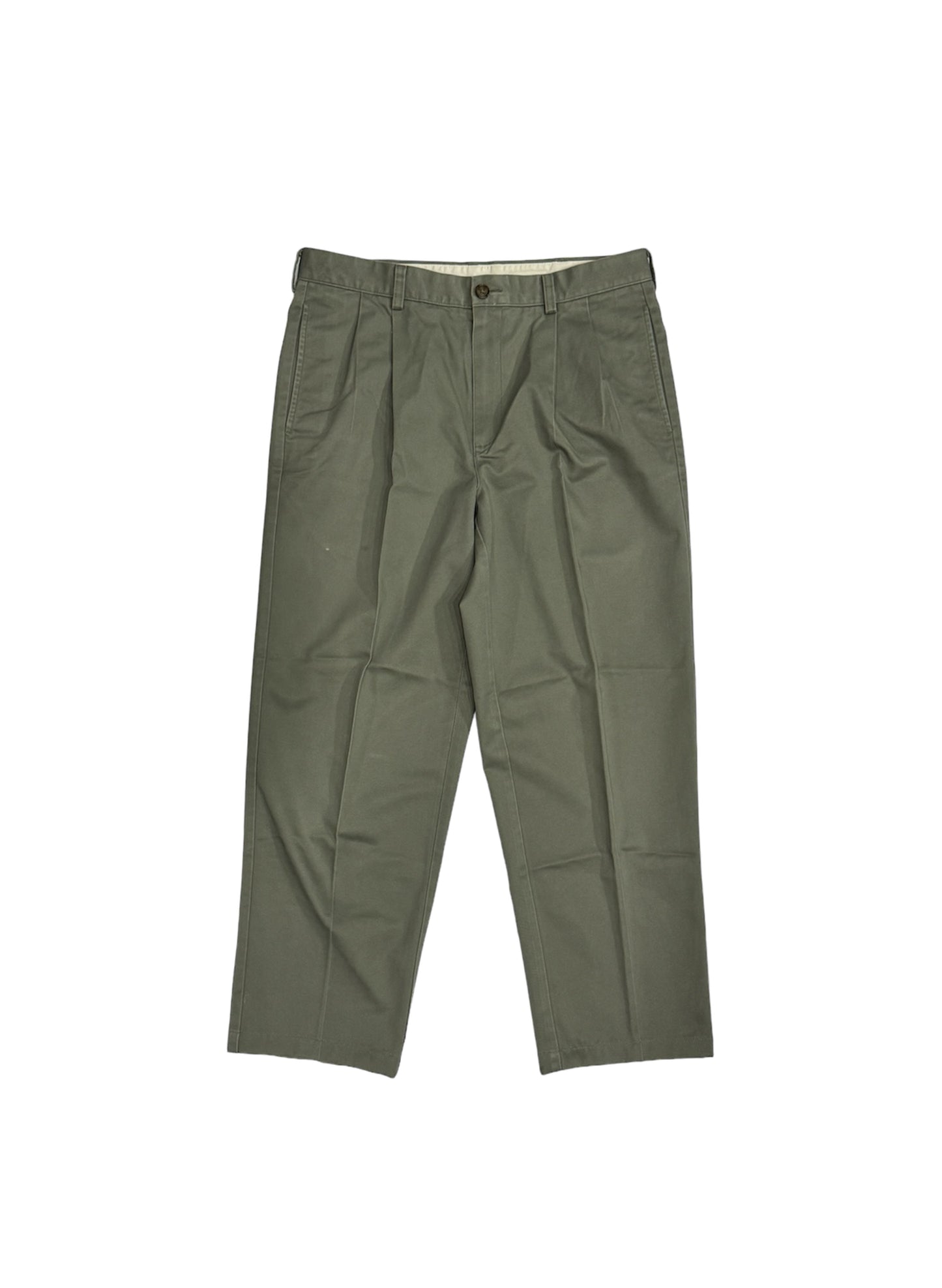 SUP-127  L.L.BEAN 2TUCK CHINO TROUSERS (w33）