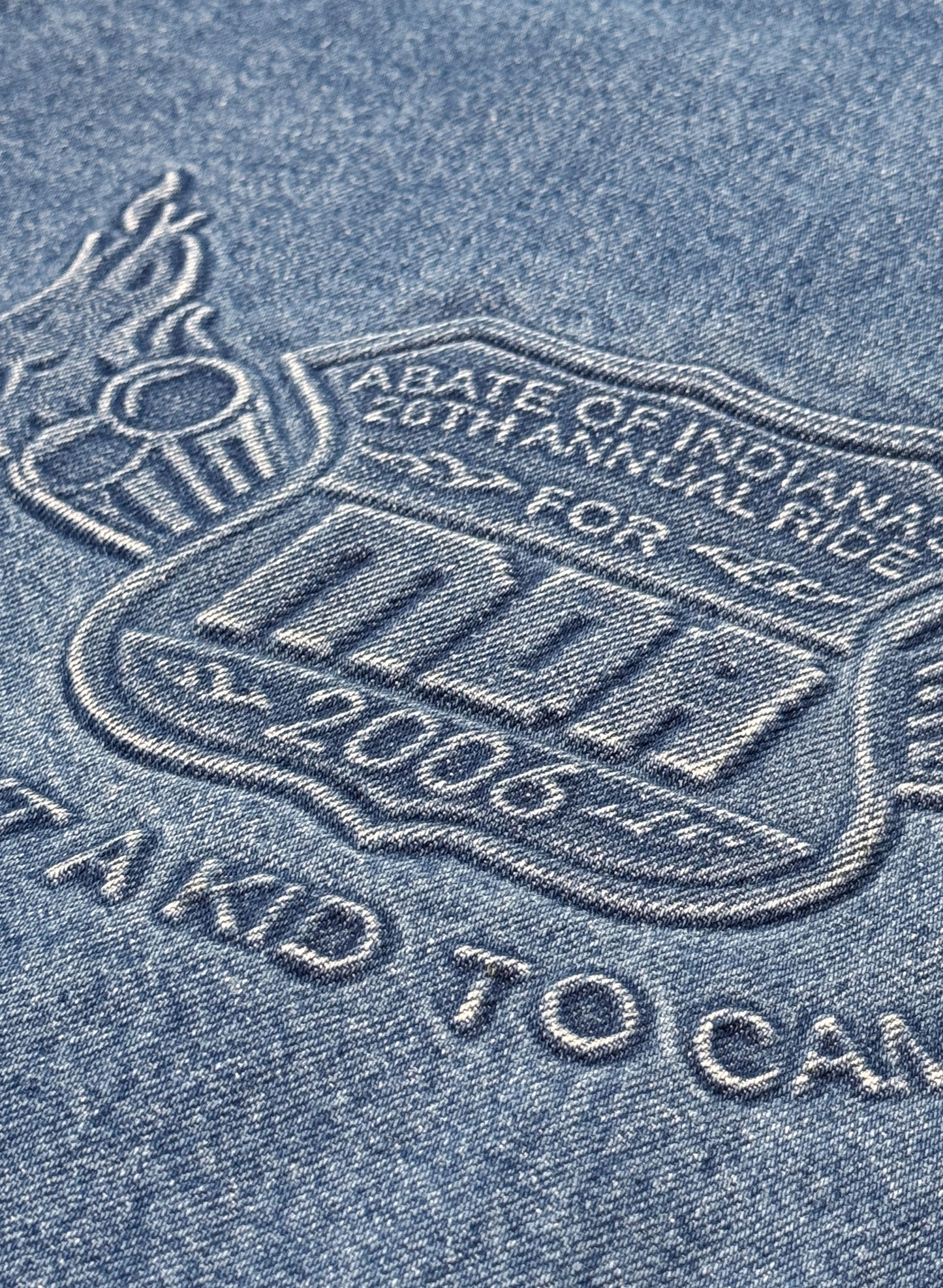 (SUP-520) ABATE OF INDIANA'S 2006 DENIM SWINGTOP JACKET