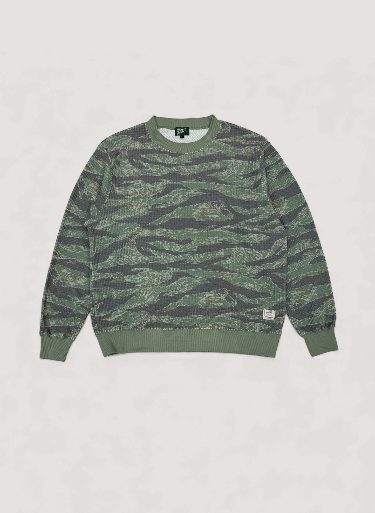 WOODBLOCK THERMAL CREW NECK TIGER CAMO (WB-25AW-015)