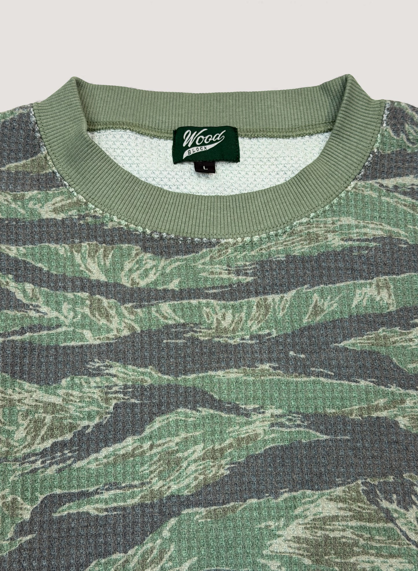 WOODBLOCK THERMAL CREW NECK TIGER CAMO (WB-25AW-015)