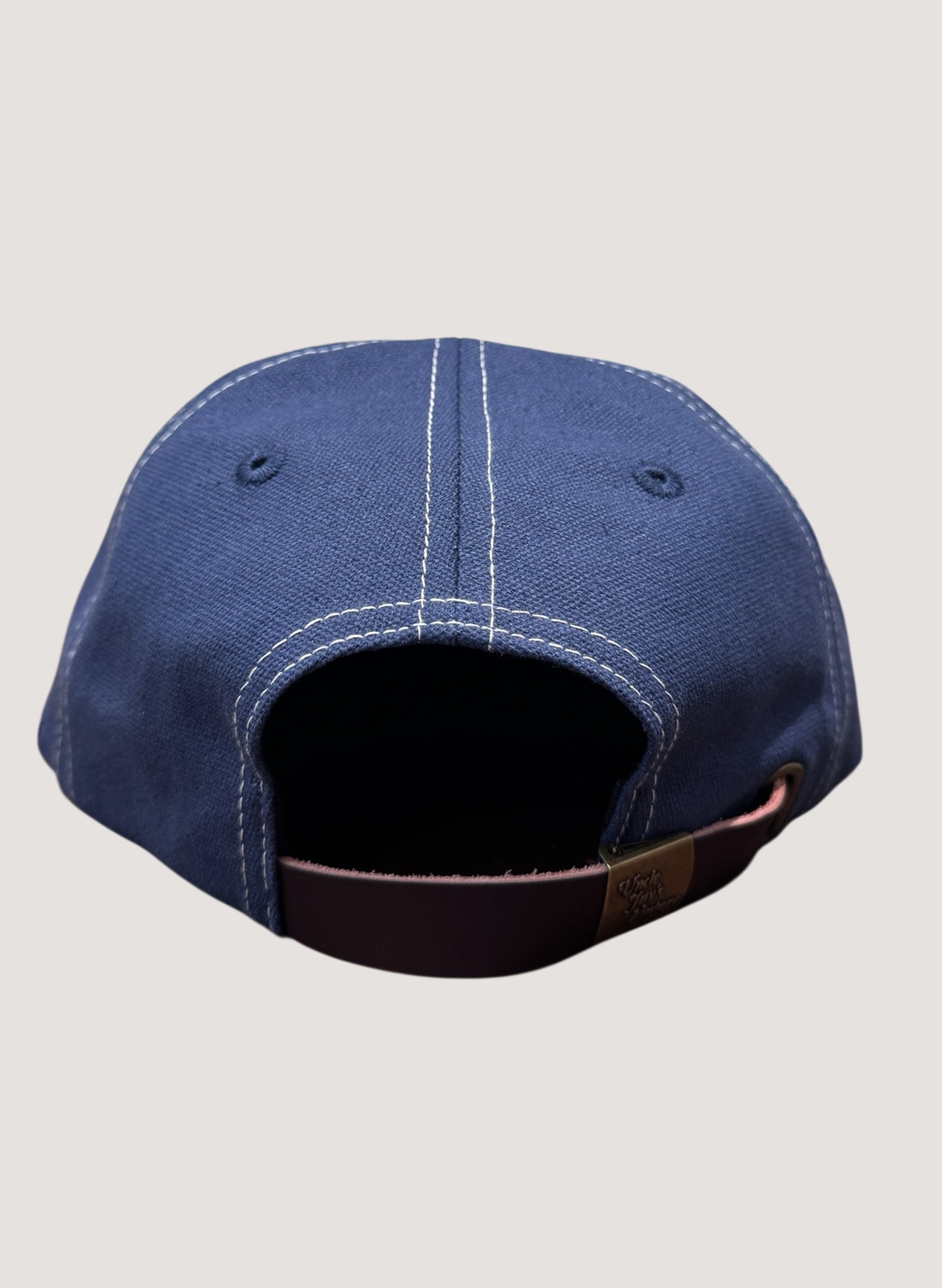 Uncle Jay's Vintage NY Yankees Chaintitch Canvas Cap Washed Navy (UNCLE-016)