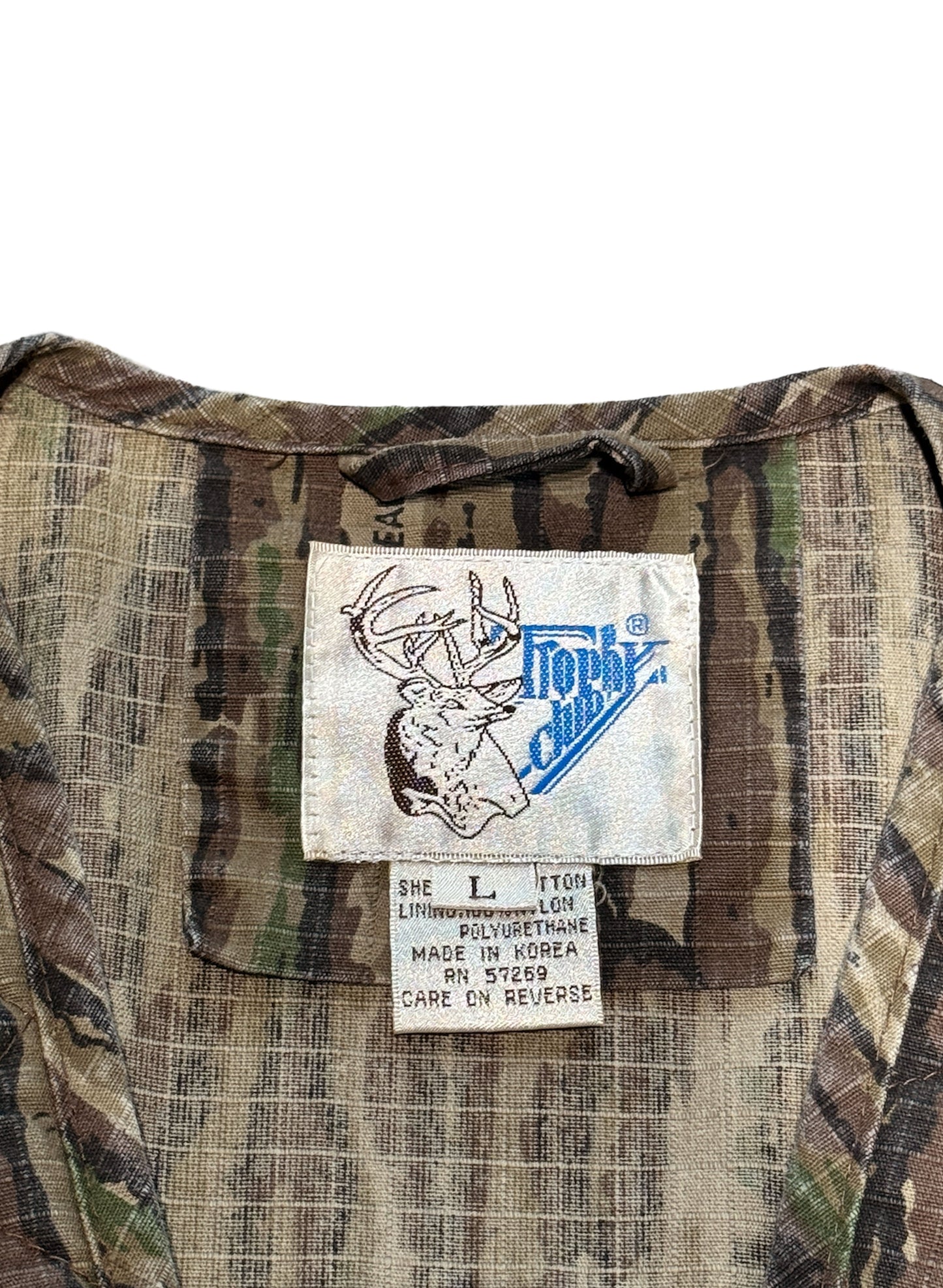 (SUP-456) TROPHY CLUB REAL TREE RIPSTOP HUNTING VEST