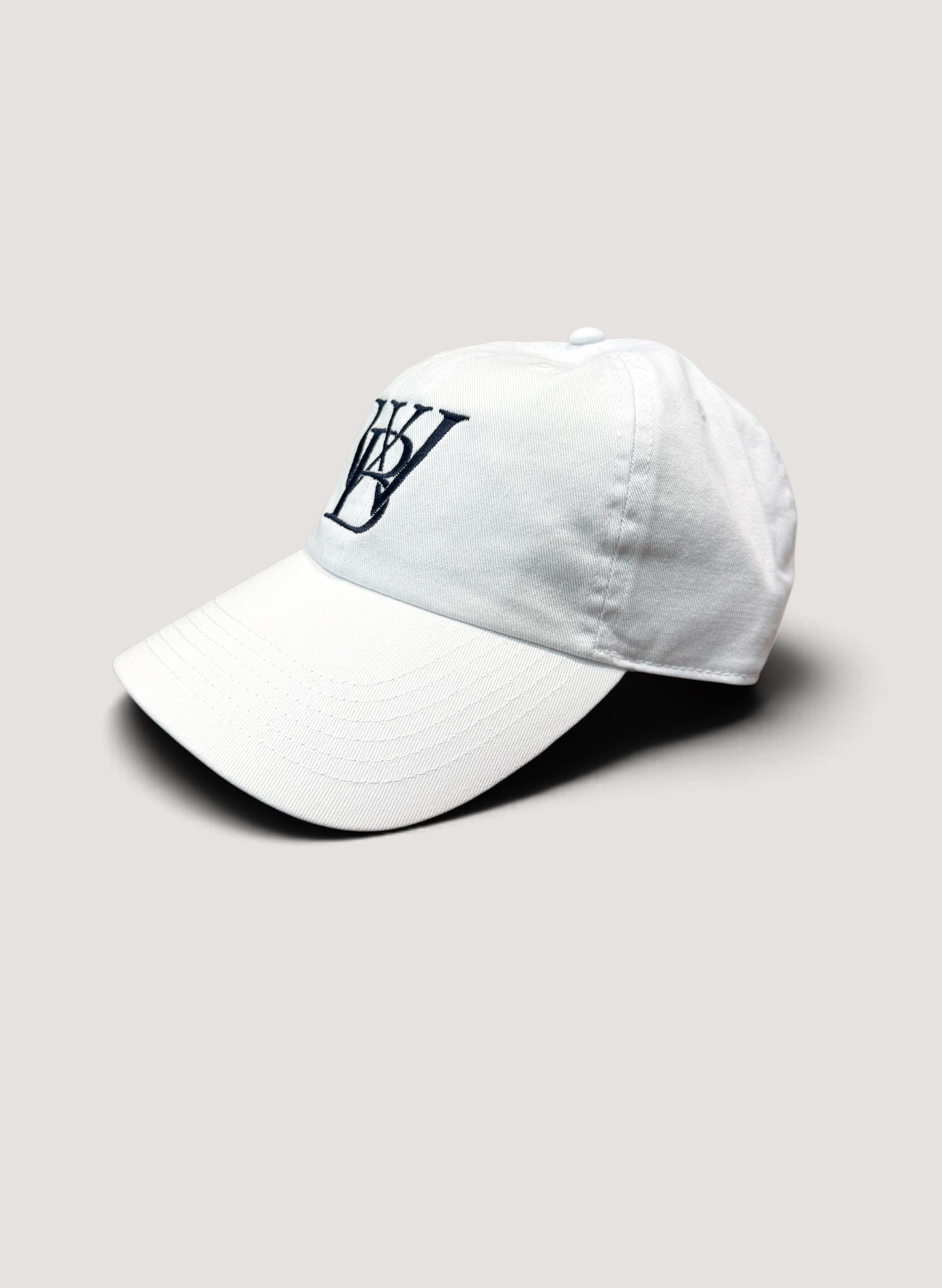 WOODBLOCK WB CLASSIC LOGO CAP WHITE/NAVY (WB-CL-003)