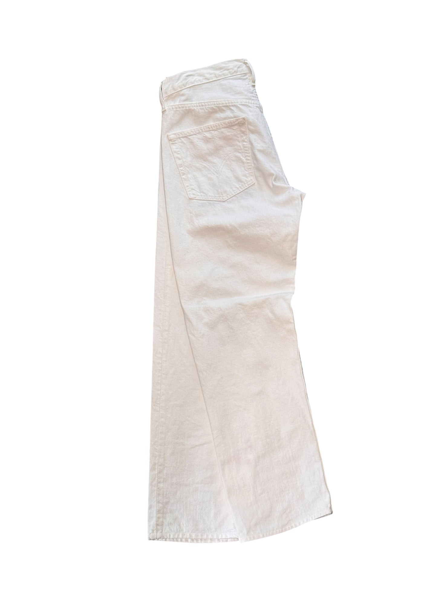 (SUP-570) LEVI'S 501 WHITE DENIM JEANS