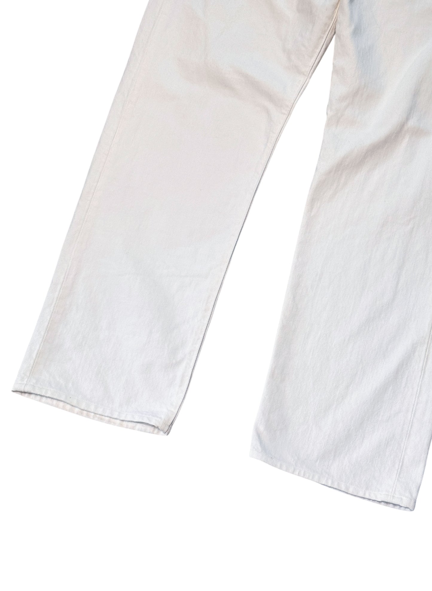 (SUP-570) LEVI'S 501 WHITE DENIM JEANS