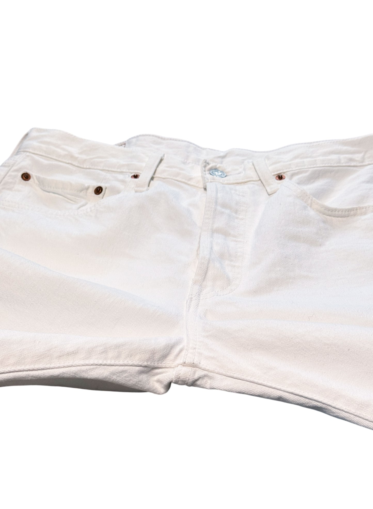 (SUP-570) LEVI'S 501 WHITE DENIM JEANS