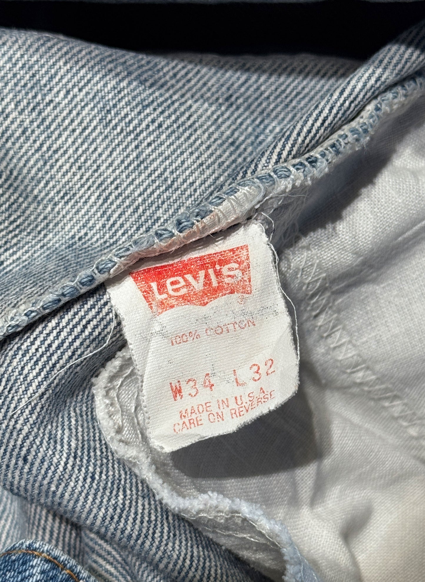 (SUP-636) 90s LEVI'S 517 BOOT CUT "ORANGE TAB" - MADE IN U.S.A.