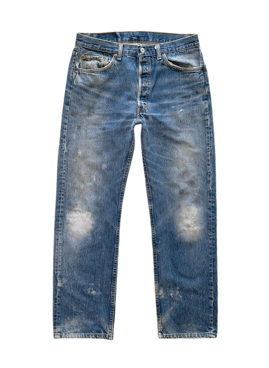 (SUP-620) 90s LEVI'S 501 "REPAIR" - MADE IN U.S.A.