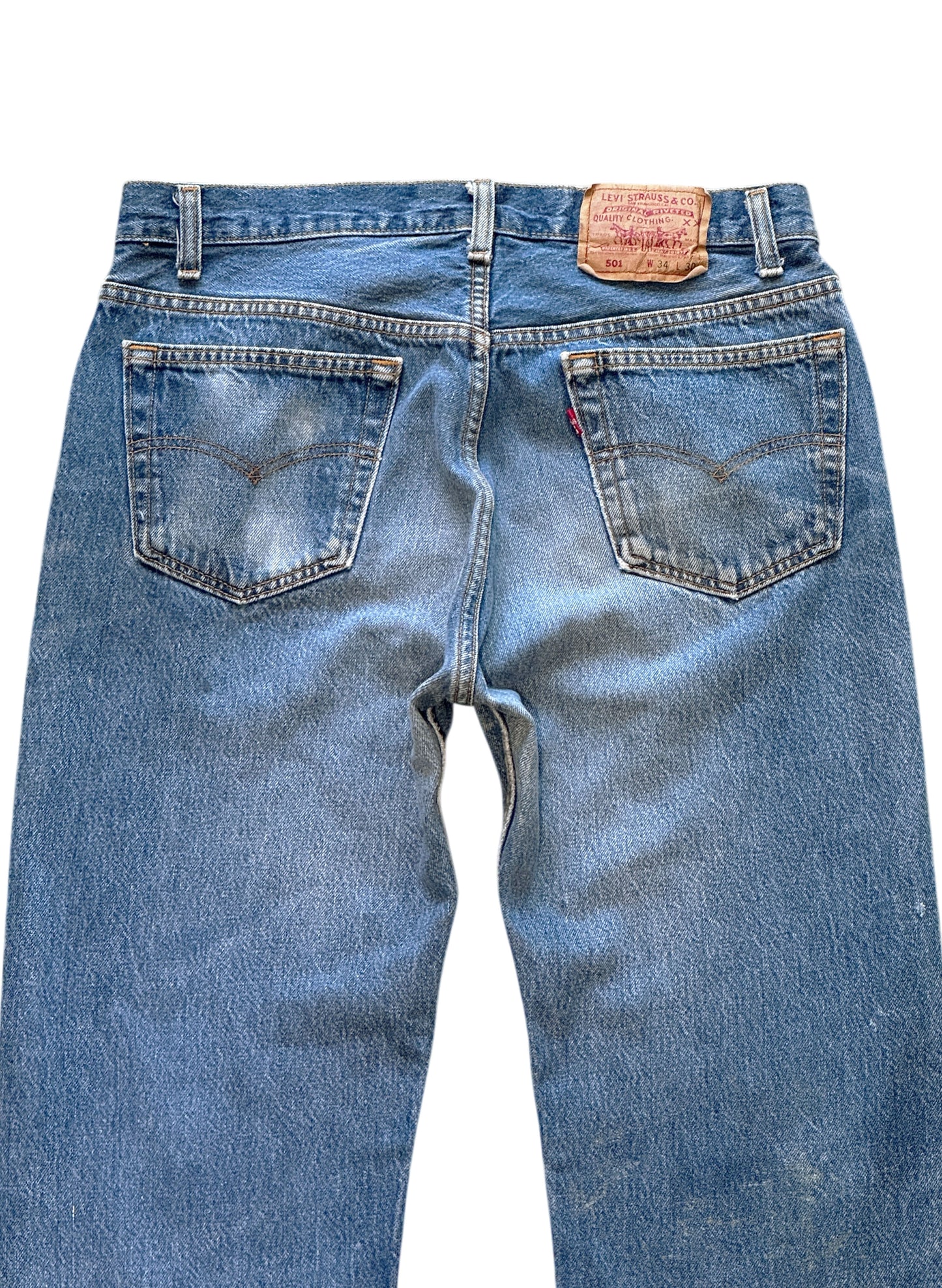 (SUP-620) 90s LEVI'S 501 "REPAIR" - MADE IN U.S.A.