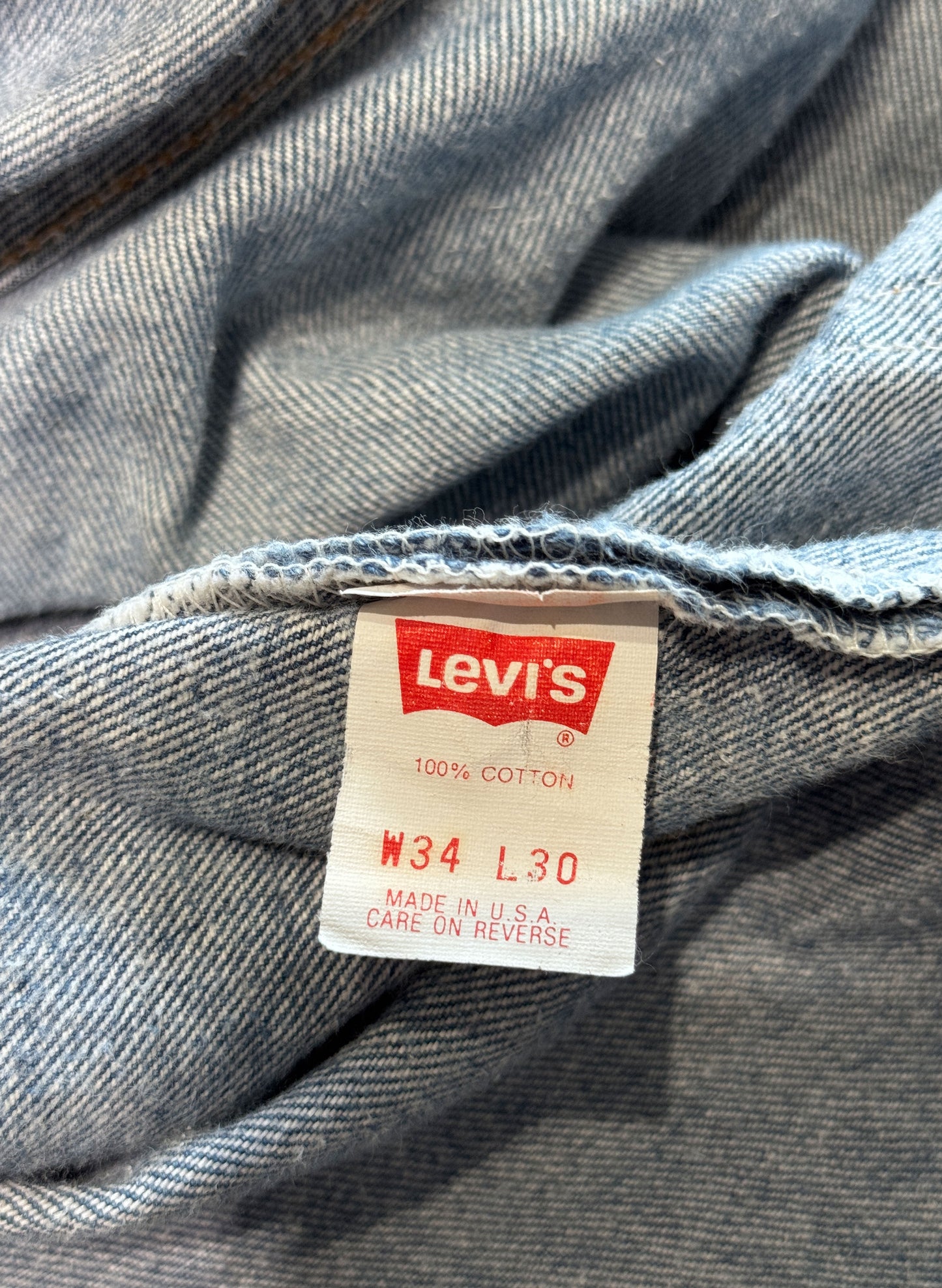 (SUP-620) 90s LEVI'S 501 "REPAIR" - MADE IN U.S.A.