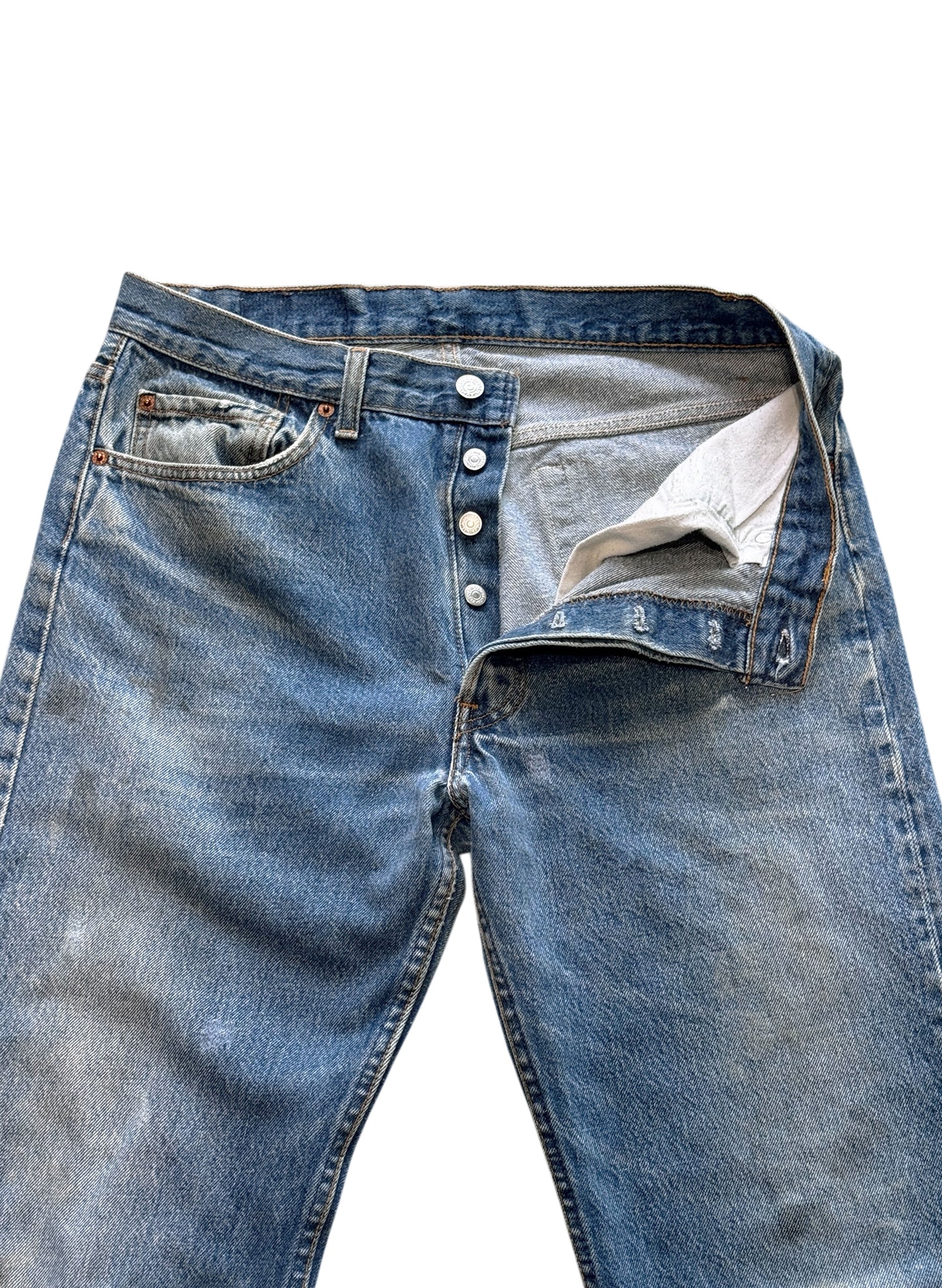 (SUP-620) 90s LEVI'S 501 "REPAIR" - MADE IN U.S.A.