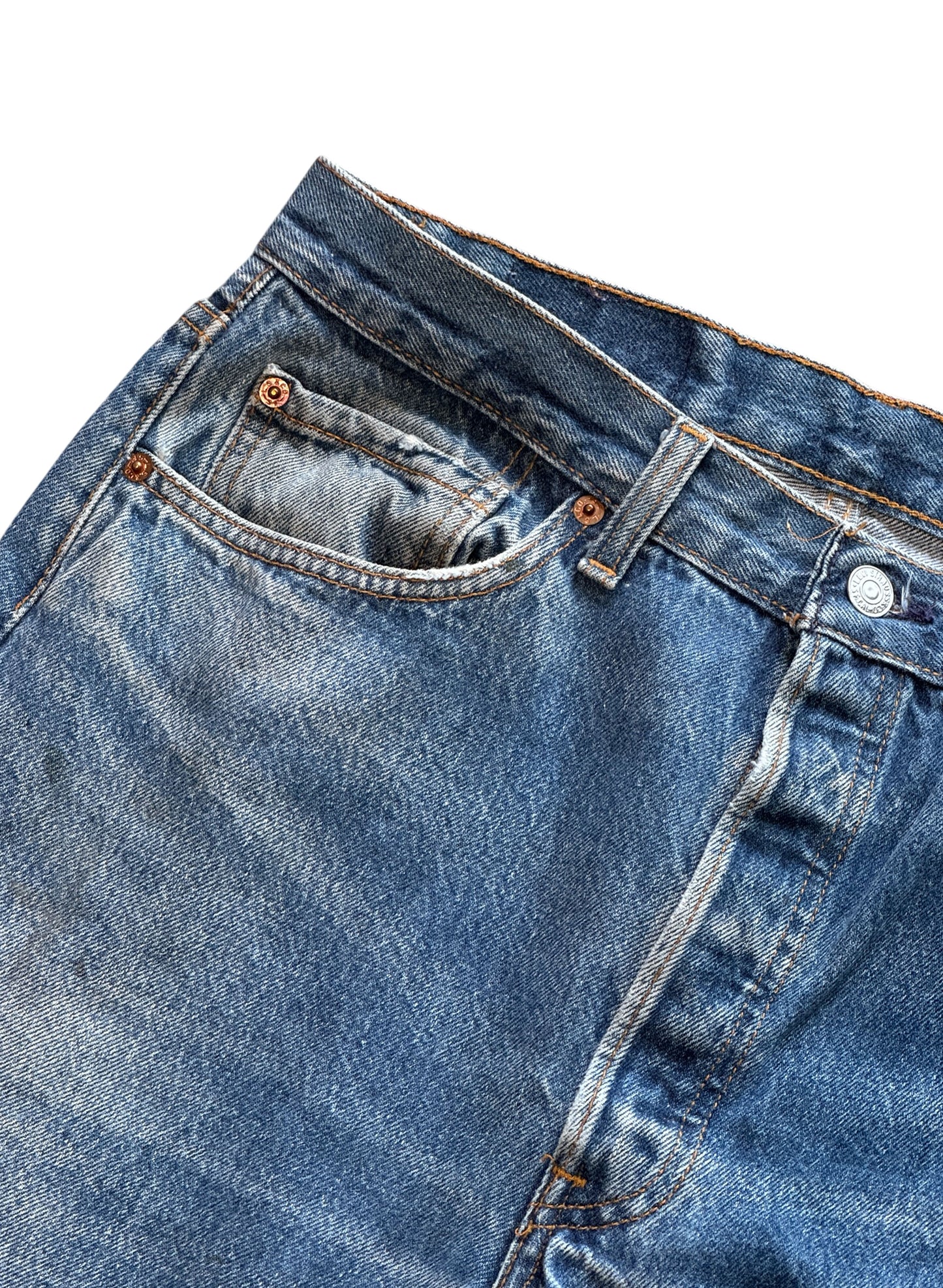 (SUP-620) 90s LEVI'S 501 "REPAIR" - MADE IN U.S.A.