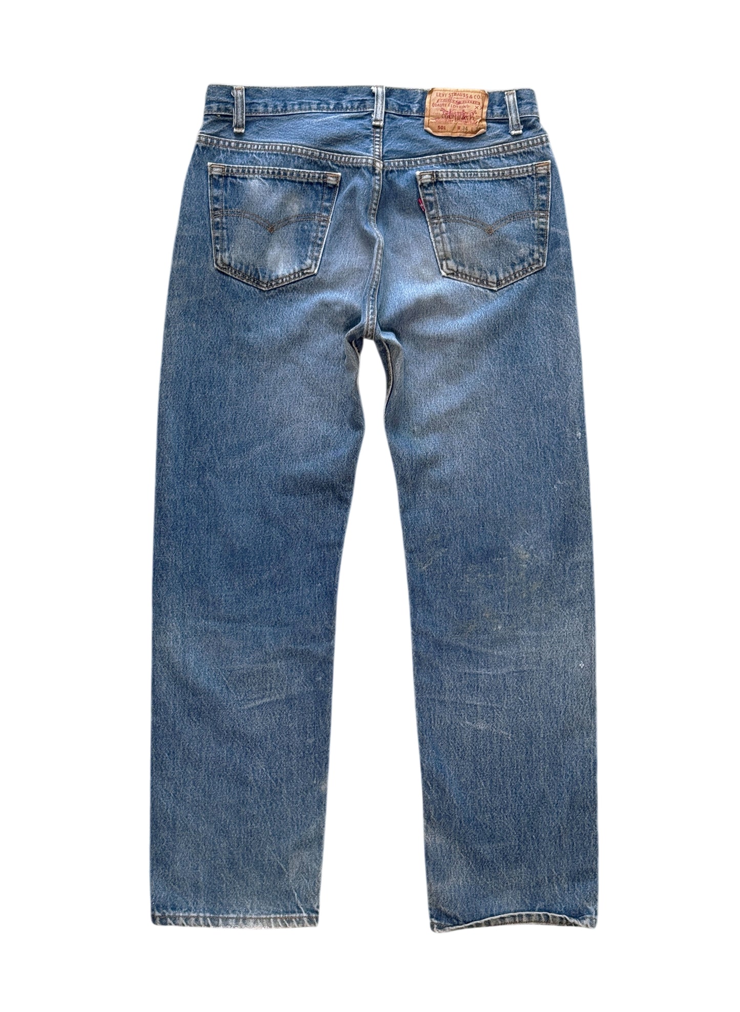 (SUP-620) 90s LEVI'S 501 "REPAIR" - MADE IN U.S.A.