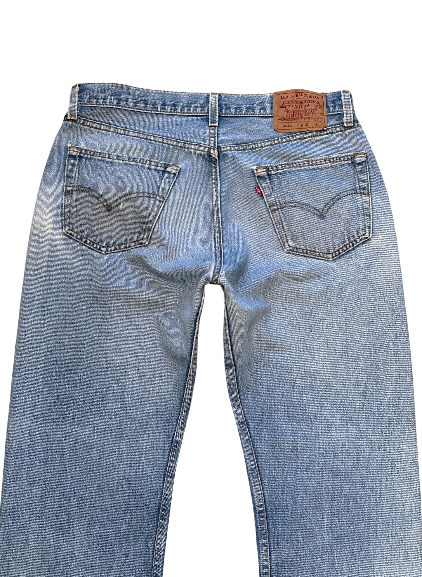 (SUP-635) 90s LEVI'S 501 "DAMAGE" - MADE IN U.S.A.