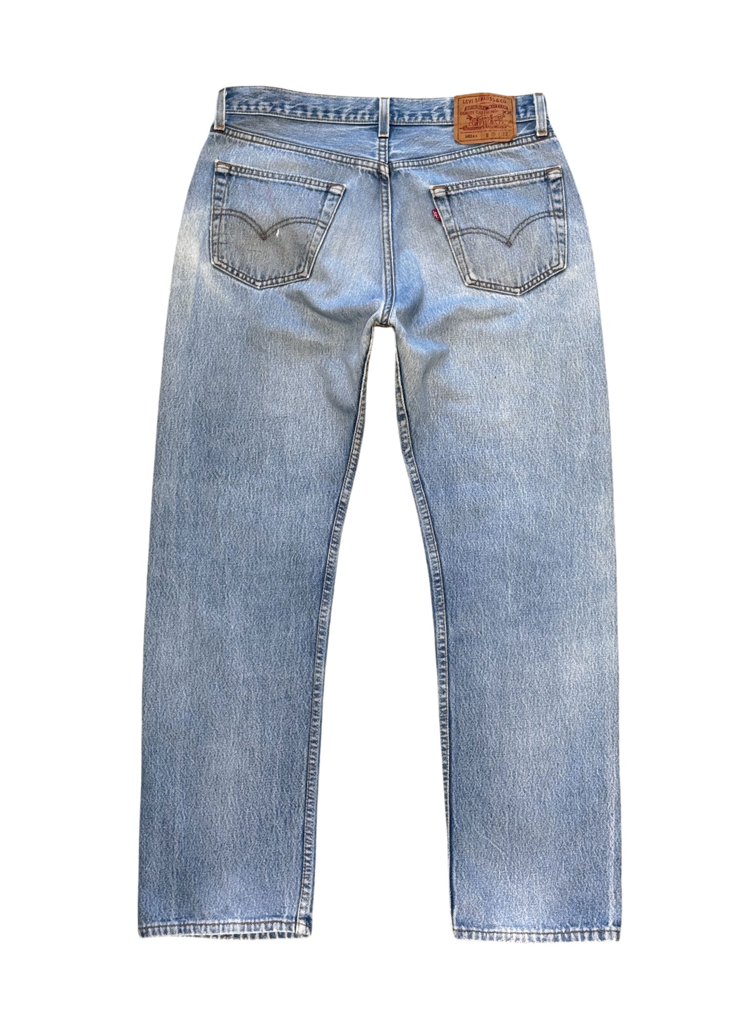 (SUP-635) 90s LEVI'S 501 "DAMAGE" - MADE IN U.S.A.