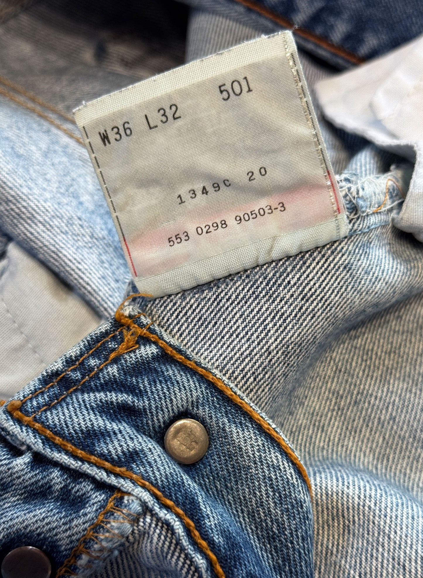 (SUP-641) 90s LEVI'S 501 - MADE IN U.S.A.