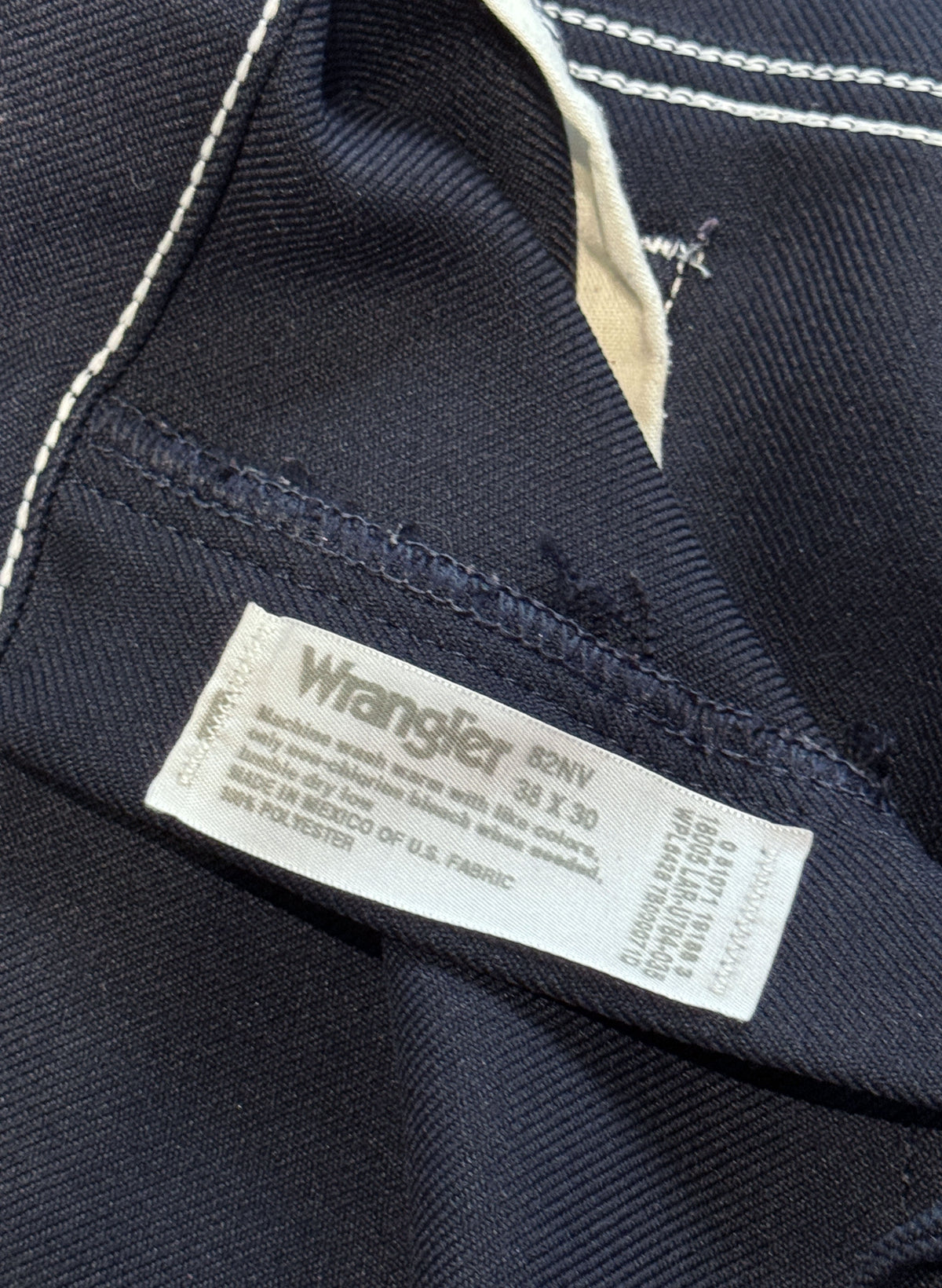 (SUP-822) Wrangler WRANCHER DRESS PANTS - W38 - DK NAVY