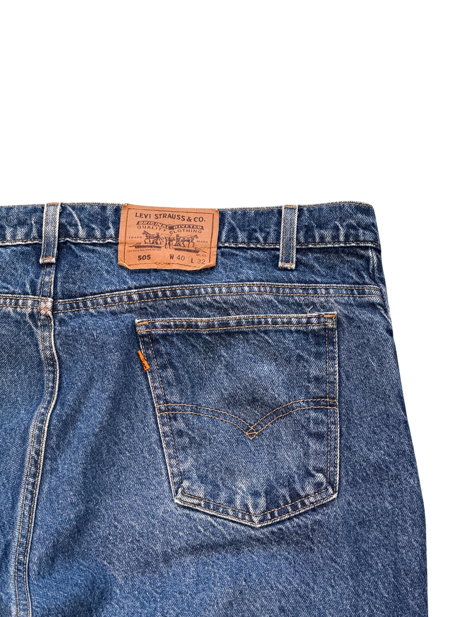 (SUP-571) LEVI'S 505 "BIG SIZE" "ORANGE TAB" - MADE IN MEXICO