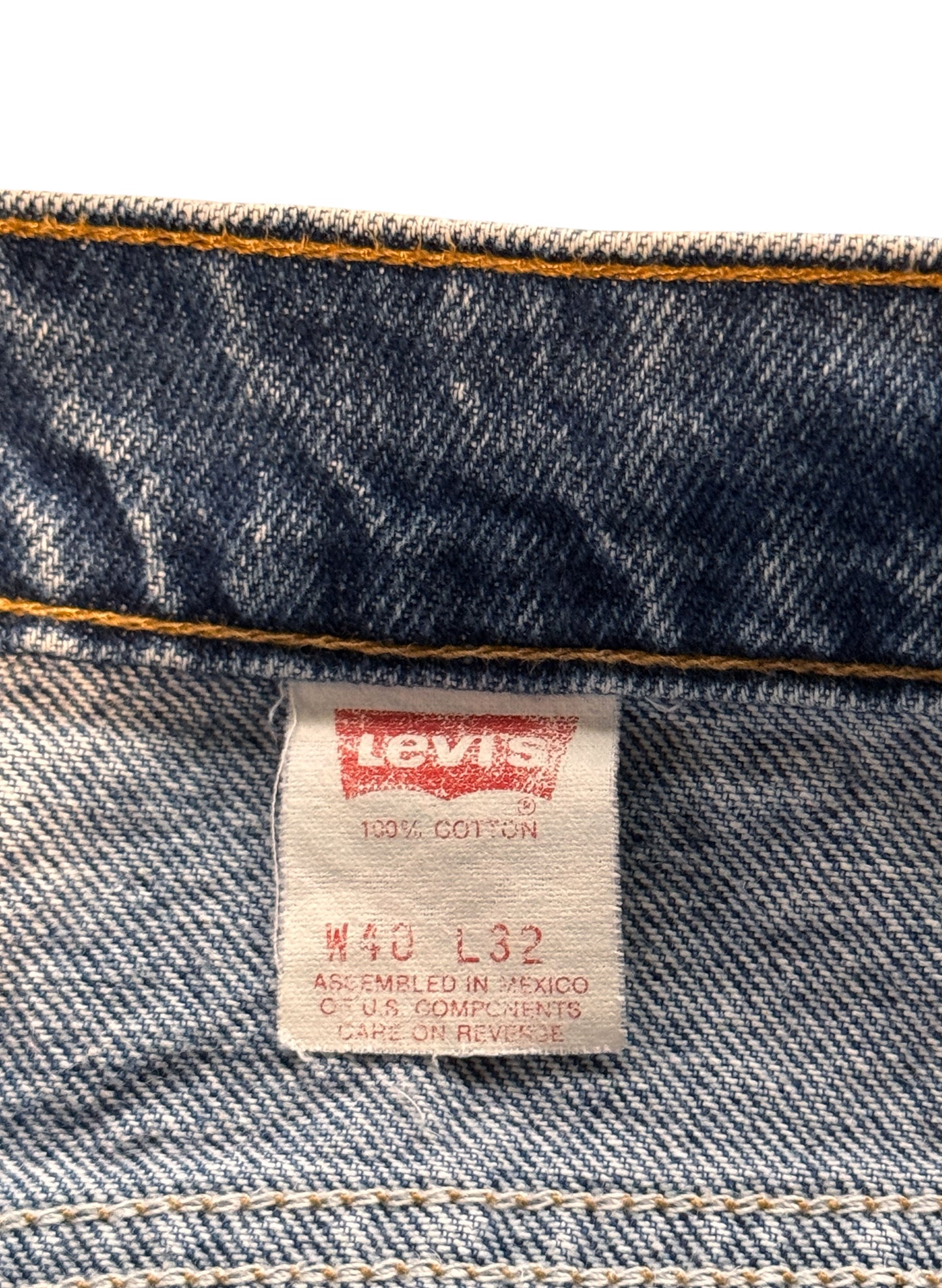 (SUP-571) LEVI'S 505 "BIG SIZE" "ORANGE TAB" - MADE IN MEXICO
