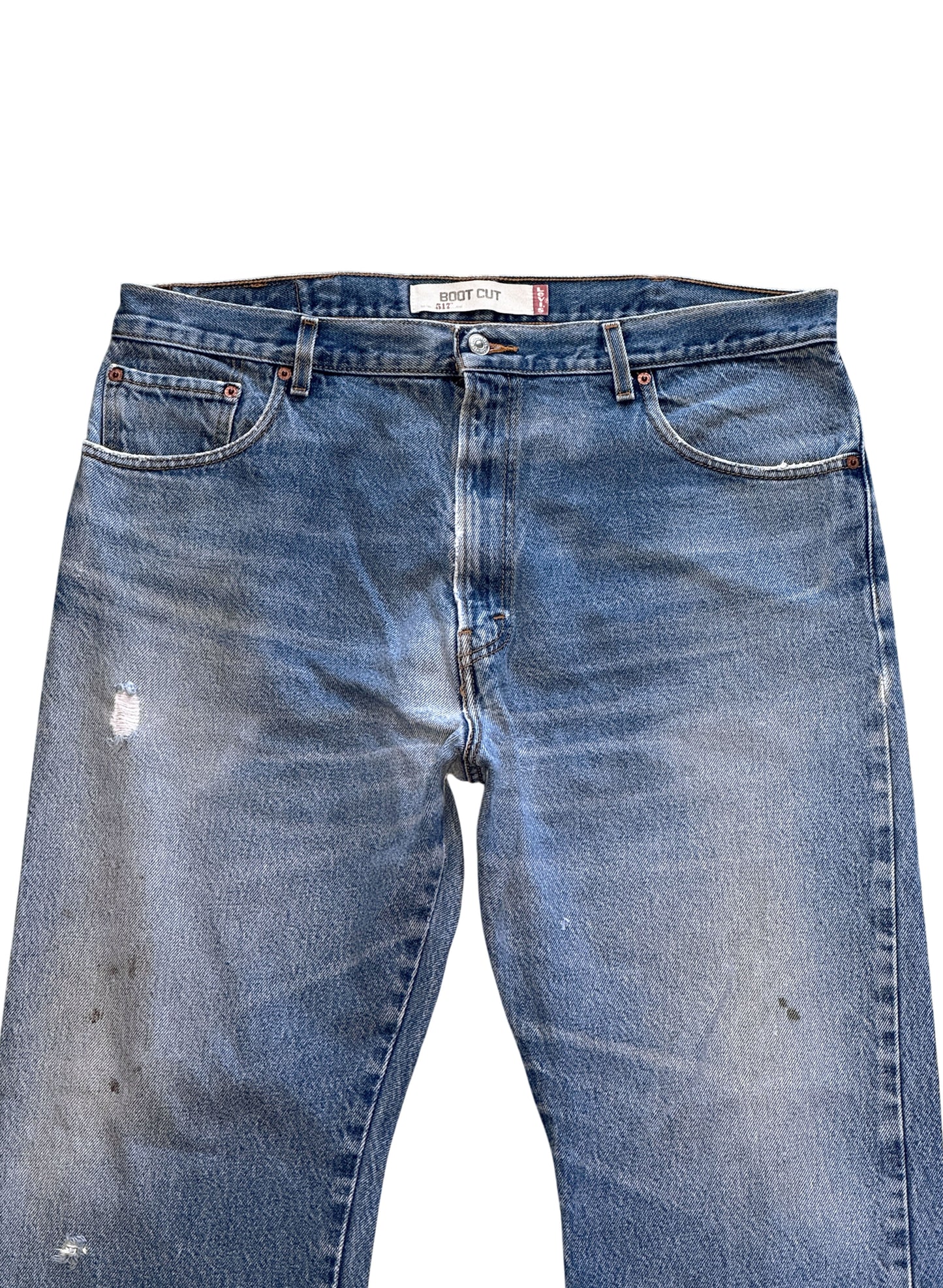 (SUP-801) LEVI'S 517 BOOTS CUT DENIM - W40 - MADE IN MEXICO