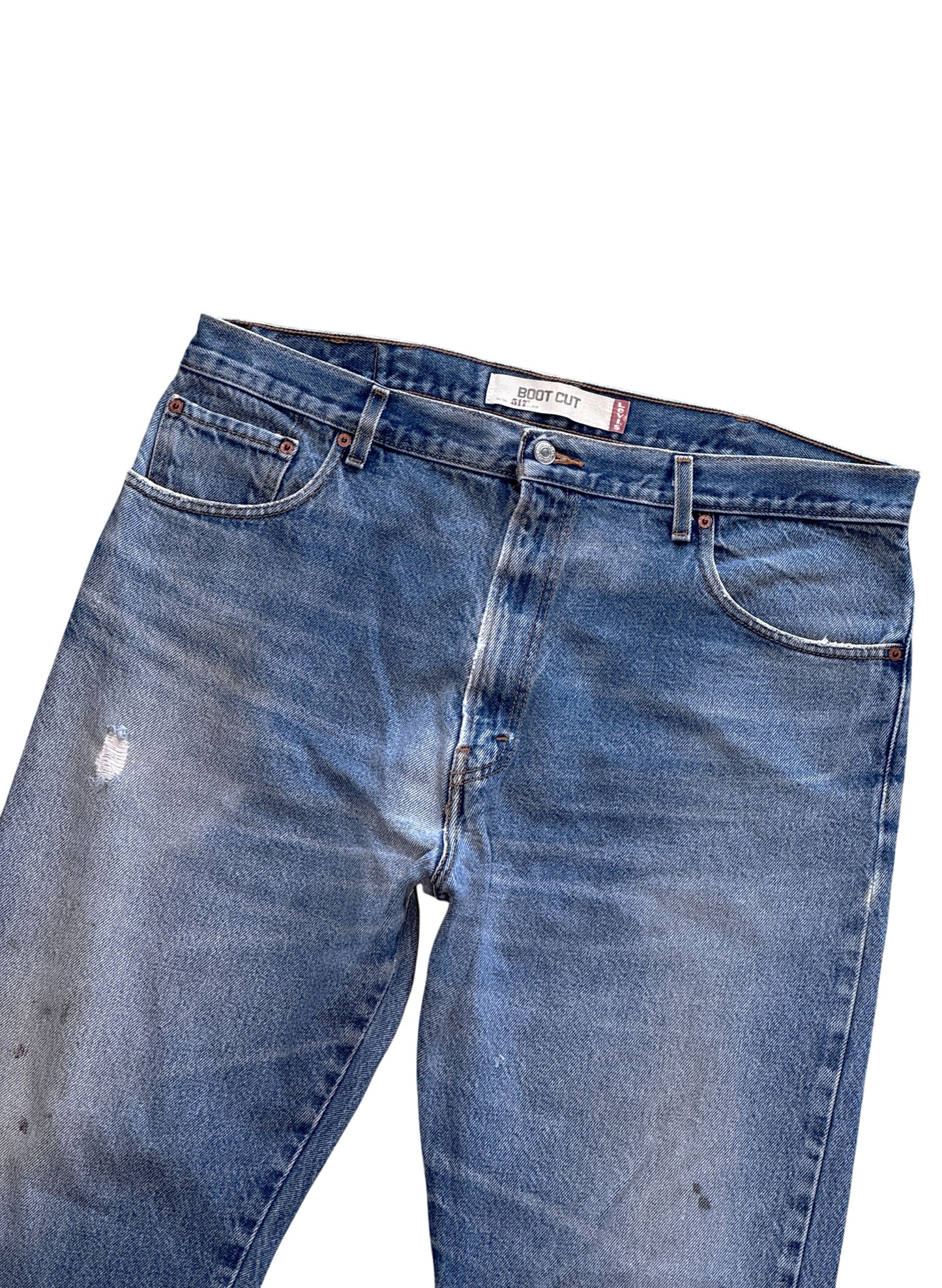 (SUP-801) LEVI'S 517 BOOTS CUT DENIM - W40 - MADE IN MEXICO