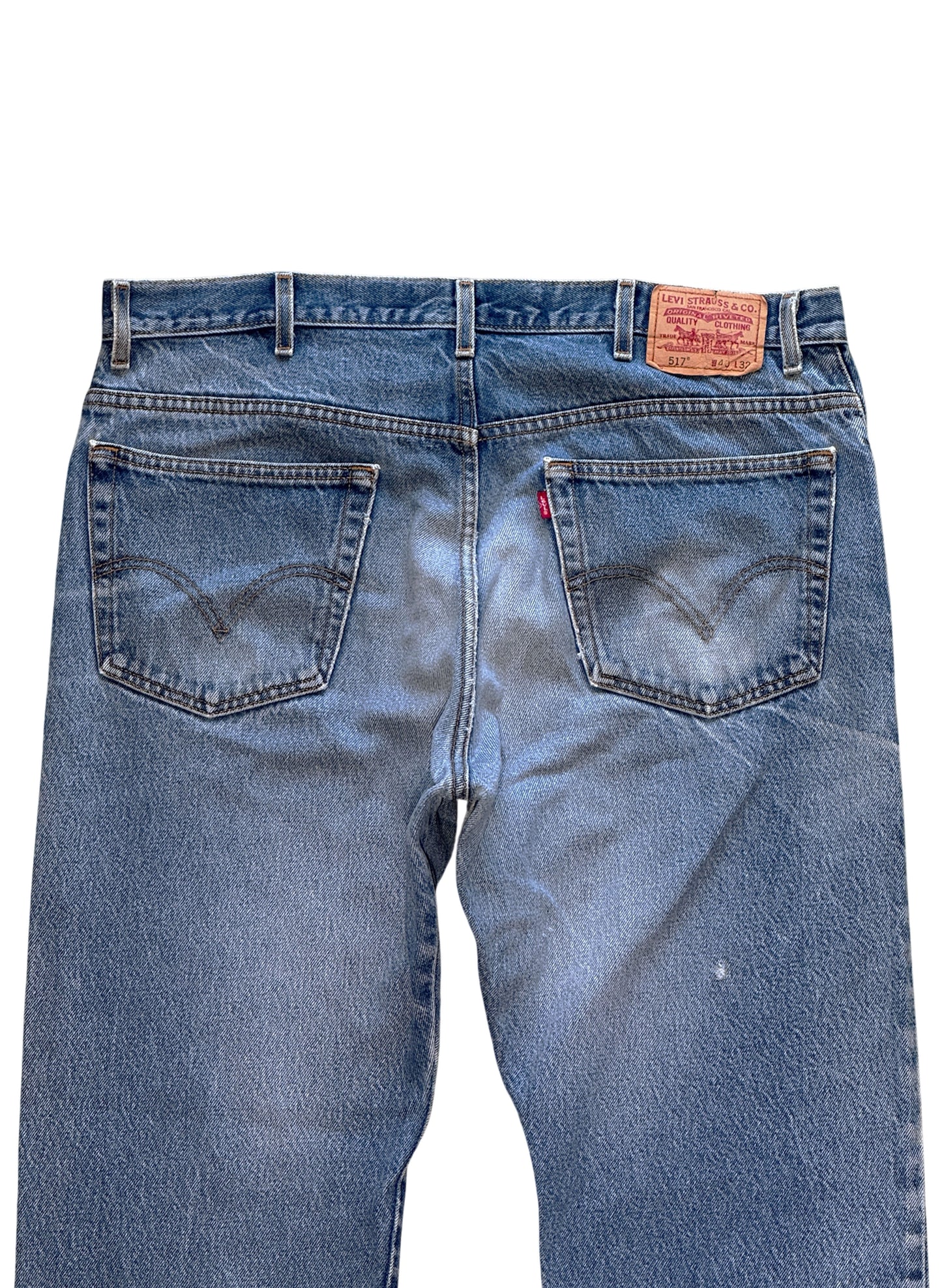 (SUP-801) LEVI'S 517 BOOTS CUT DENIM - W40 - MADE IN MEXICO