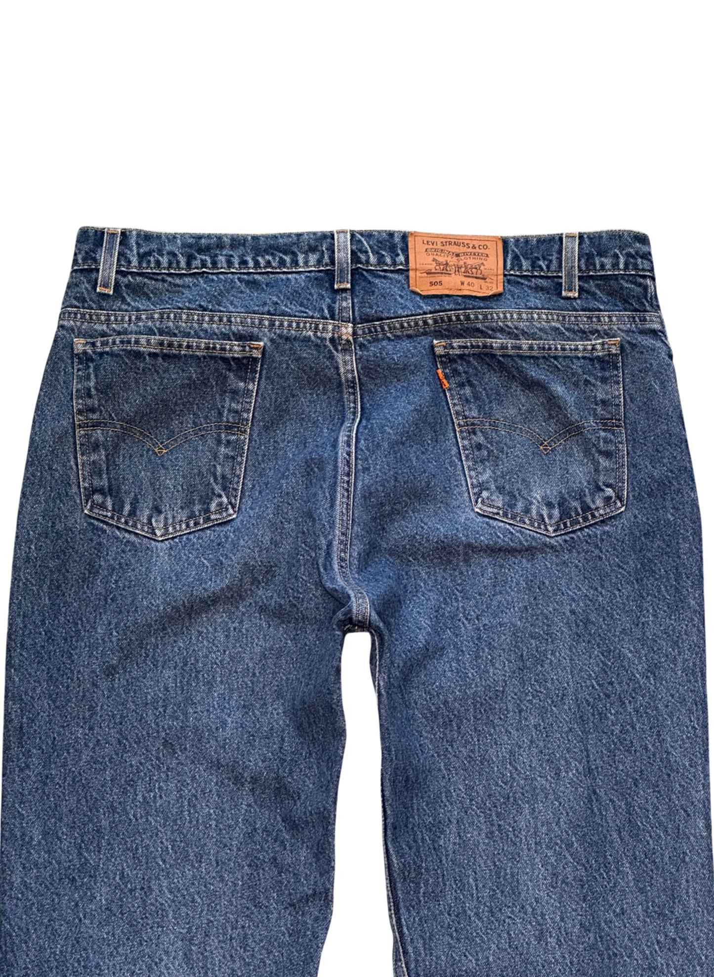 (SUP-571) LEVI'S 505 "BIG SIZE" "ORANGE TAB" - MADE IN MEXICO