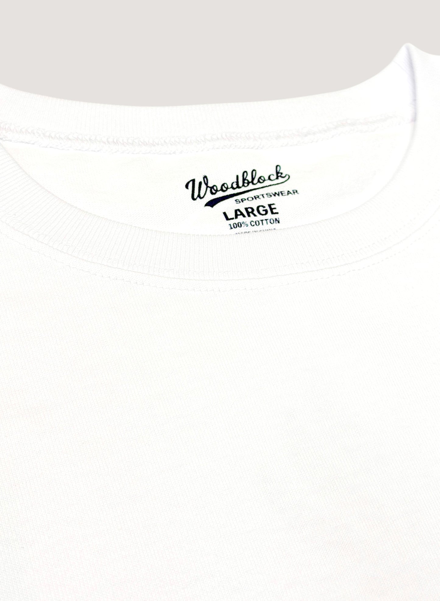 WOODBLOCK x TSUYOSHI YAMANAKA NEW YORK POCKET T-SHIRT WHITE (WB-26SS-024)