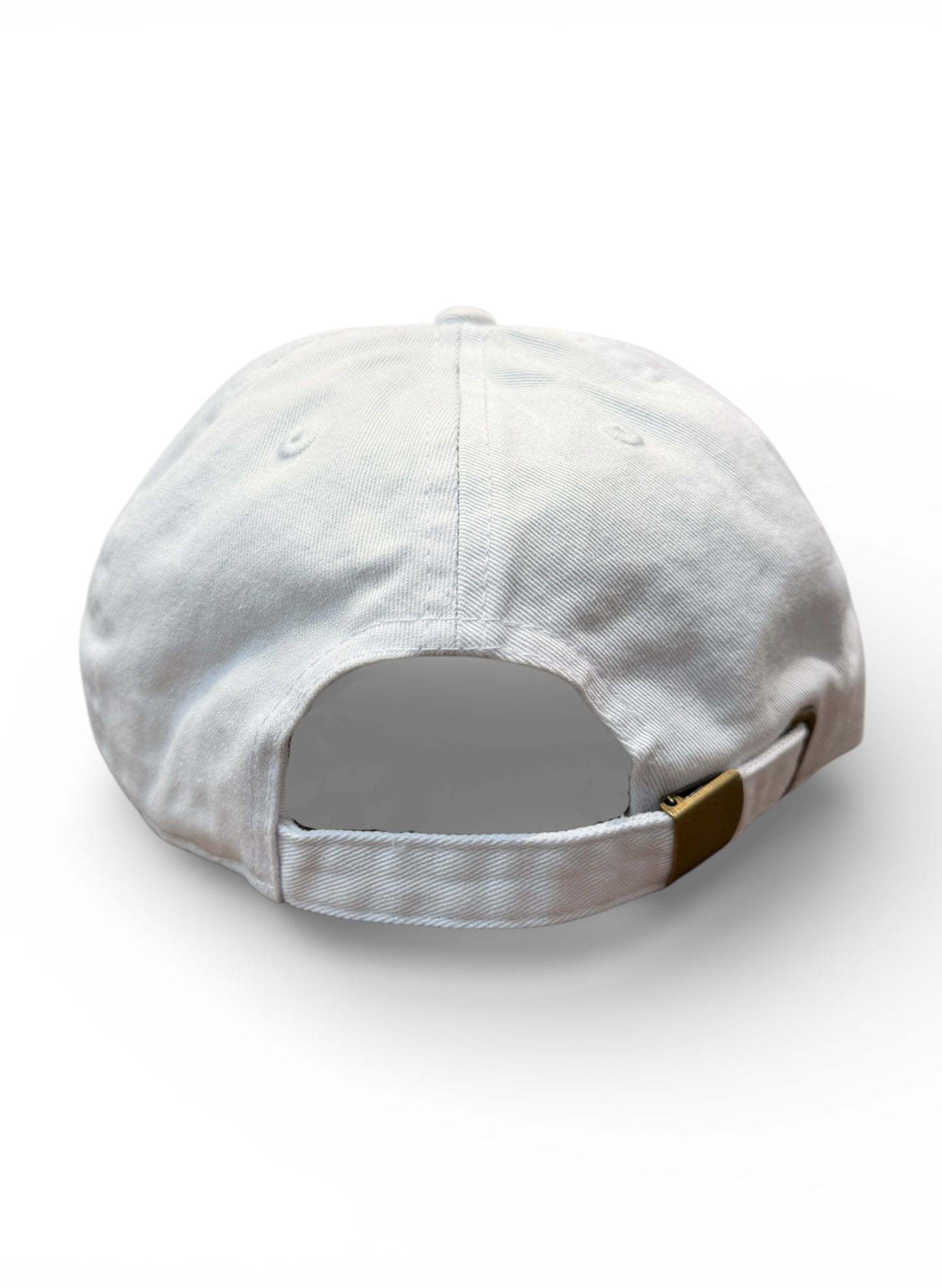 WOODBLOCK x OVERWHELM SOUVENIR CAP WHITE (WB-26SS-008)