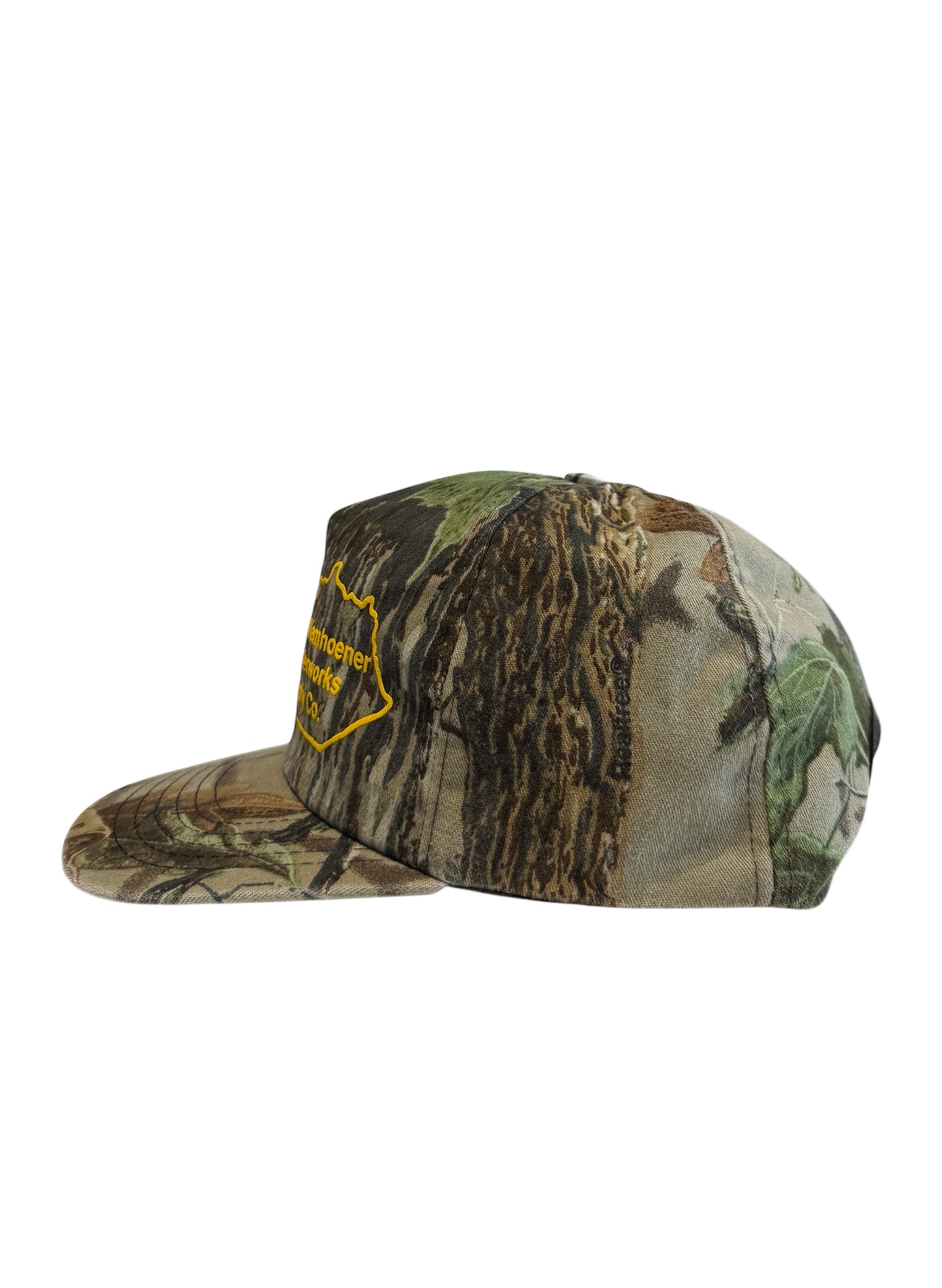 (SUP-595) Wemhoener Waterworks REAL TREE TRUCKER CAP - MADE IN U.S.A.
