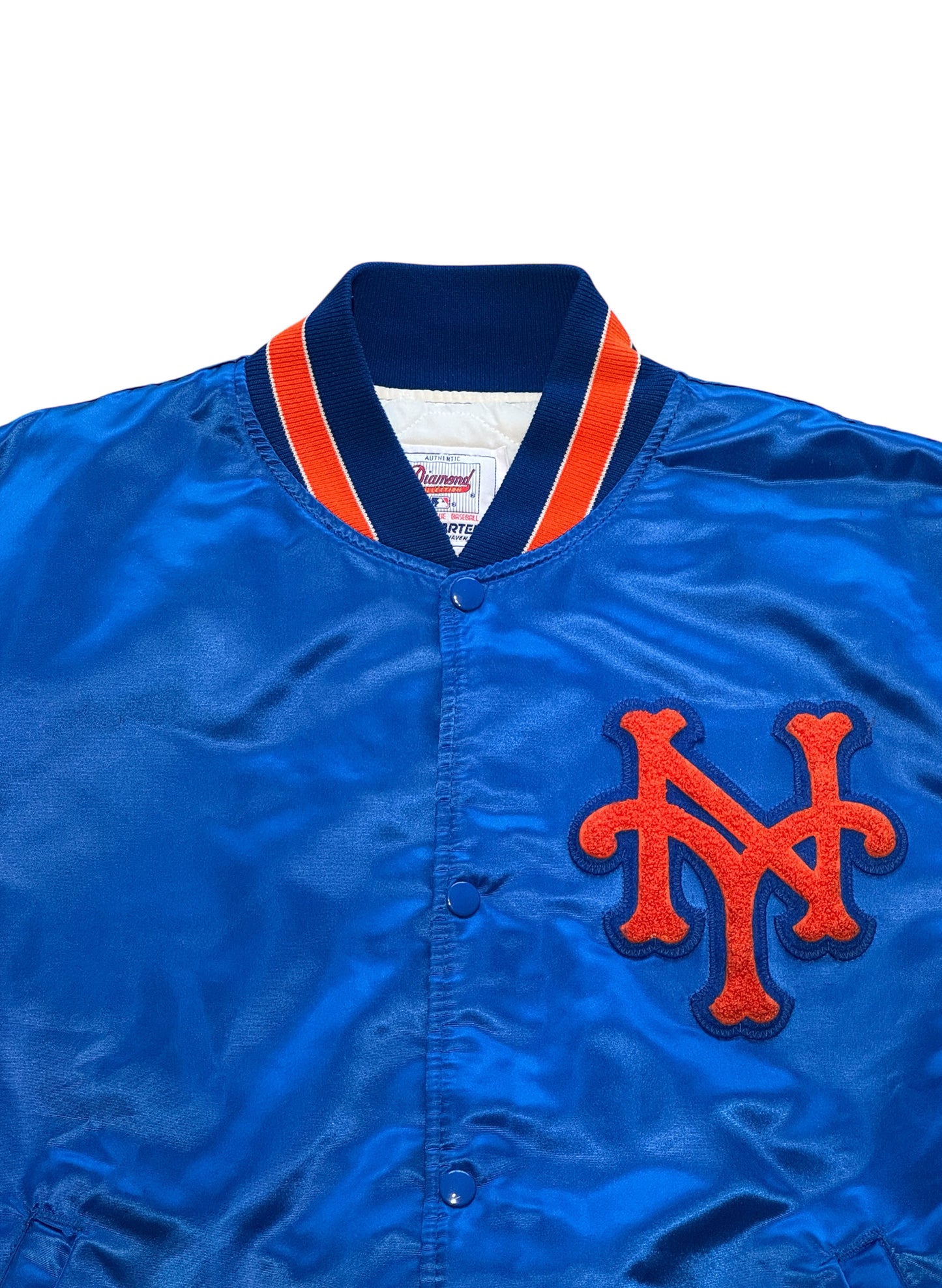(SUP-536) NEW YORK METS NYLON STADIUM JACKET - MADE IN U.S.A.