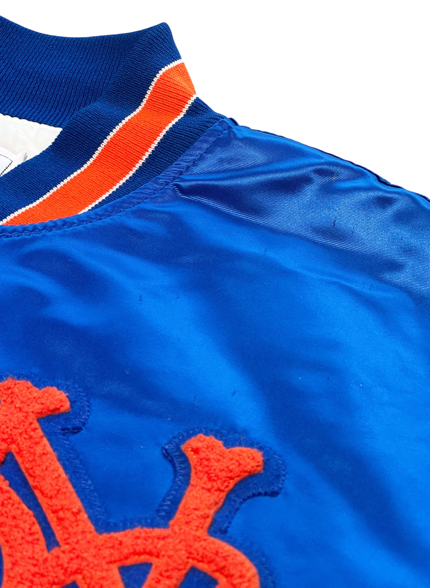 (SUP-536) NEW YORK METS NYLON STADIUM JACKET - MADE IN U.S.A.