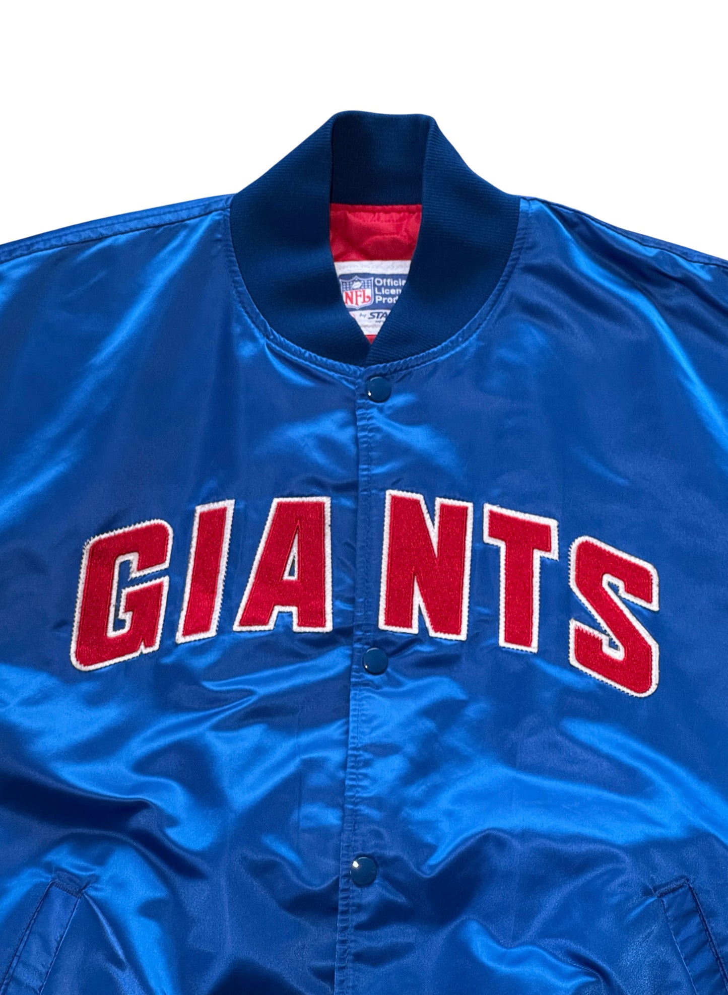 (SUP-785) STARTER NFL NEW YORK GIANTS NYLON STADIUM JACKET - XXL